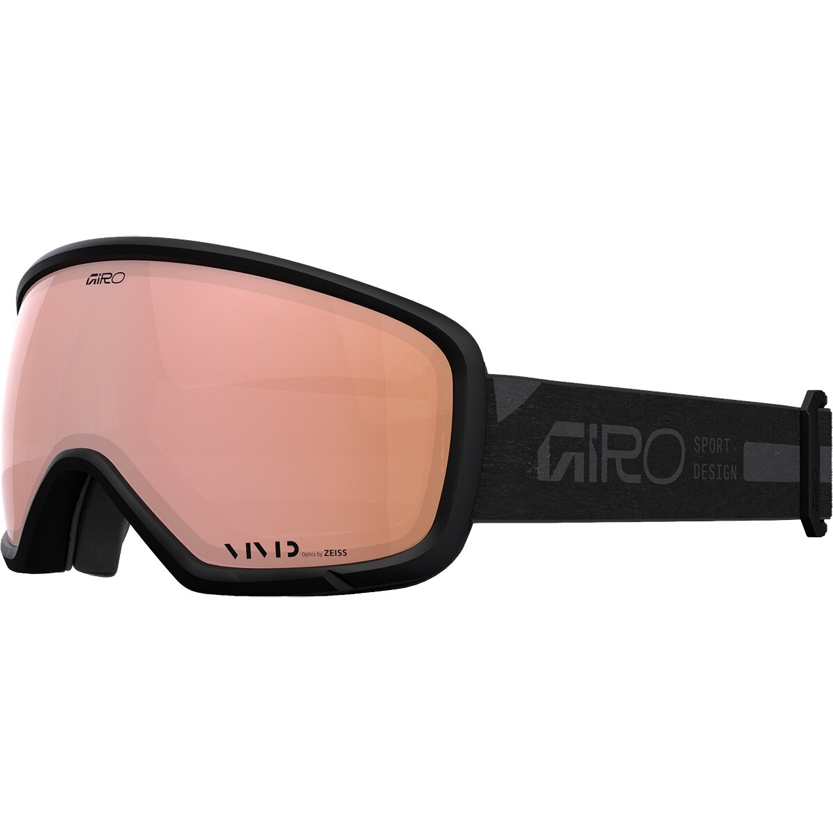 Giro Giro Millie Goggles - Women's Black/Rails Rose Gold, M