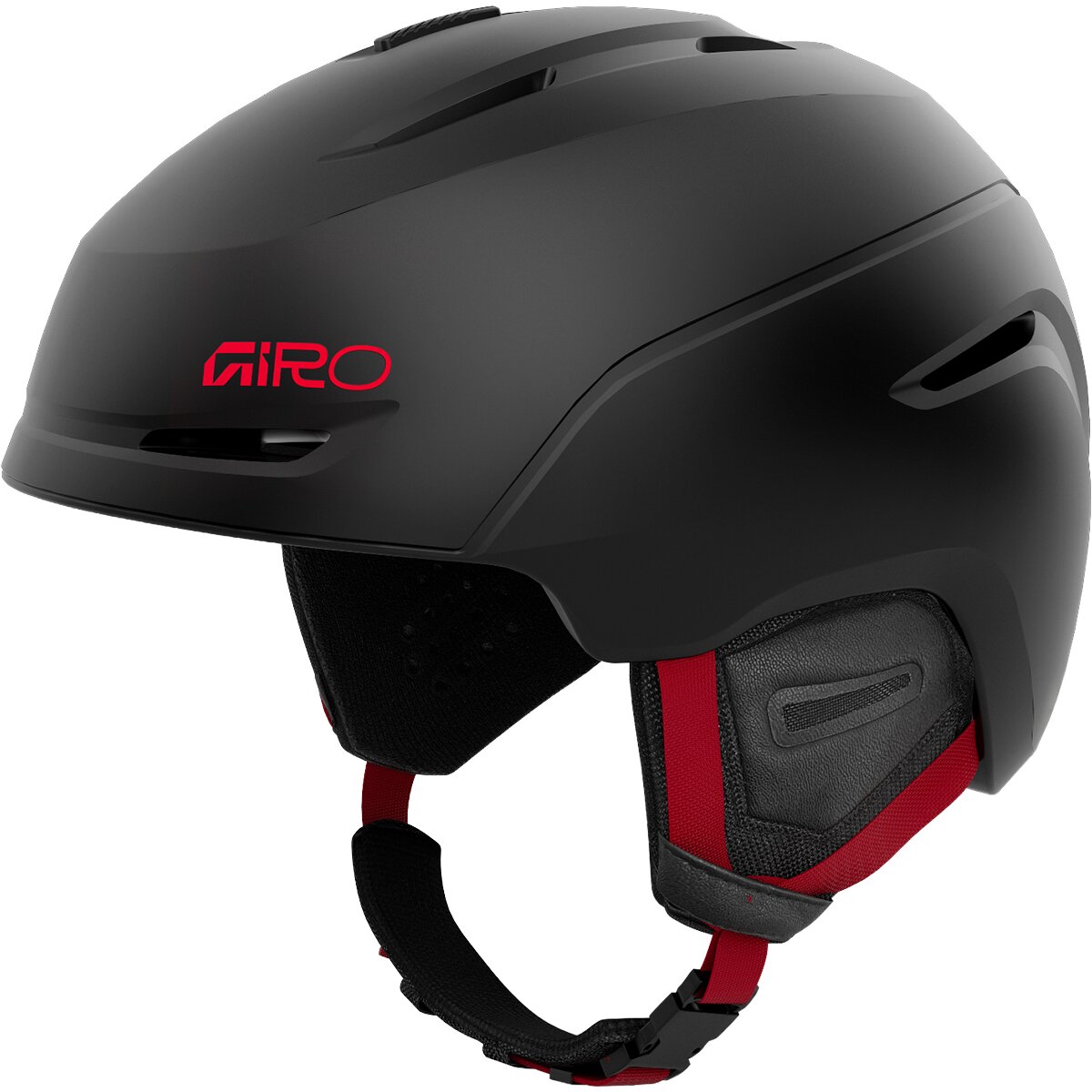 Image of Giro Neo Helmet Matte Black/Red, L