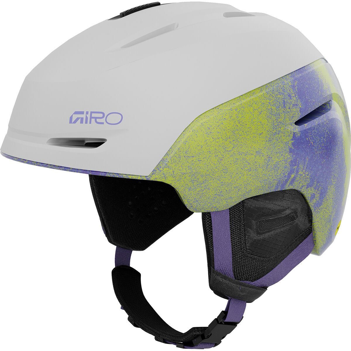 Image of Giro Neo Jr MIPS Helmet - Kids' Matte White/Flo Green, S
