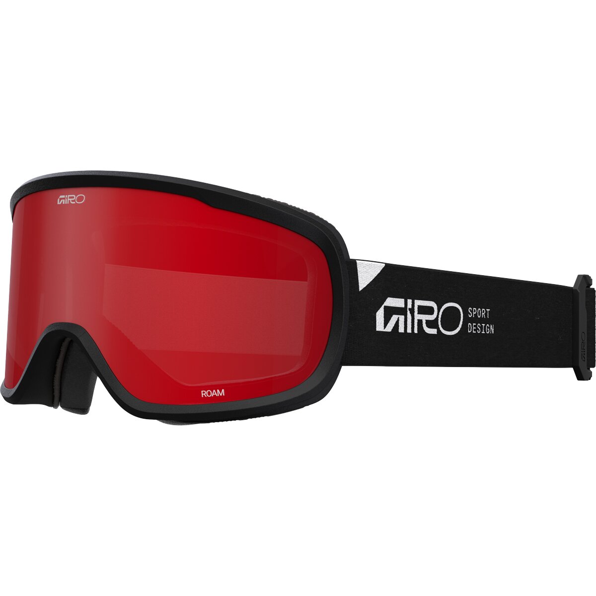 Image of Giro Roam Goggles Black/Amber Scarlet/Yellow, One Size