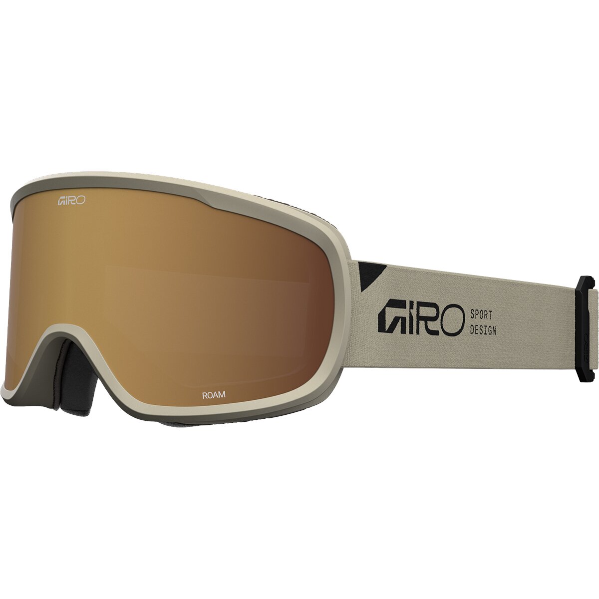 Image of Giro Roam Goggles Stone Tan/Stacked Gold, M