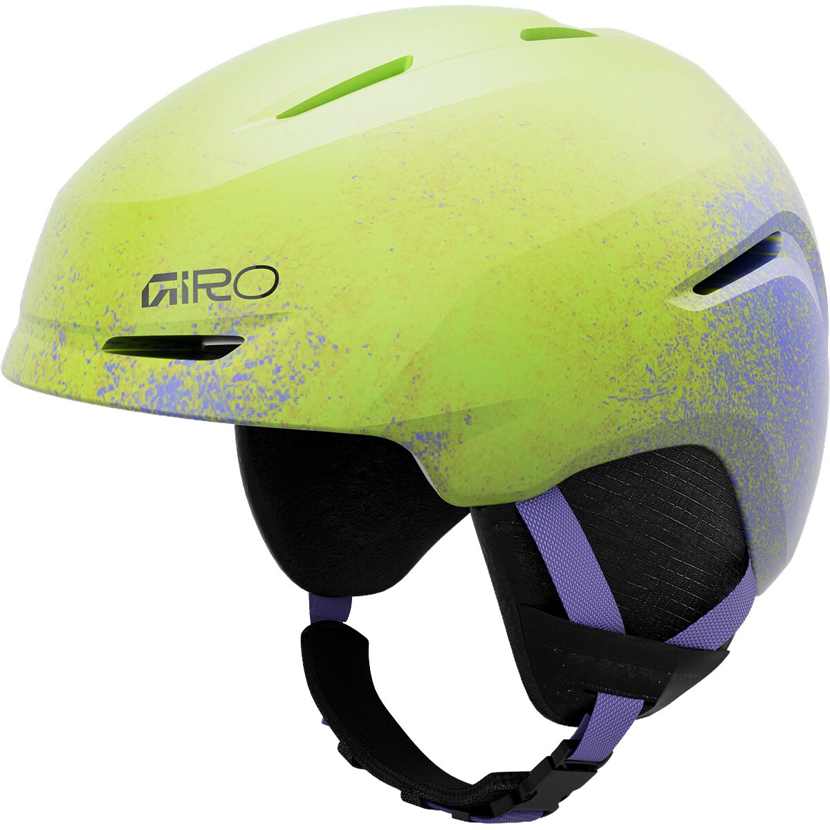 Image of Giro Spur Helmet - Kids' Matte Flo Green/Mauve, XS