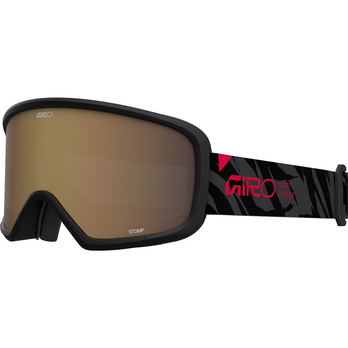 Image of Giro Stomp Goggles - Kids' Black/Rush, M