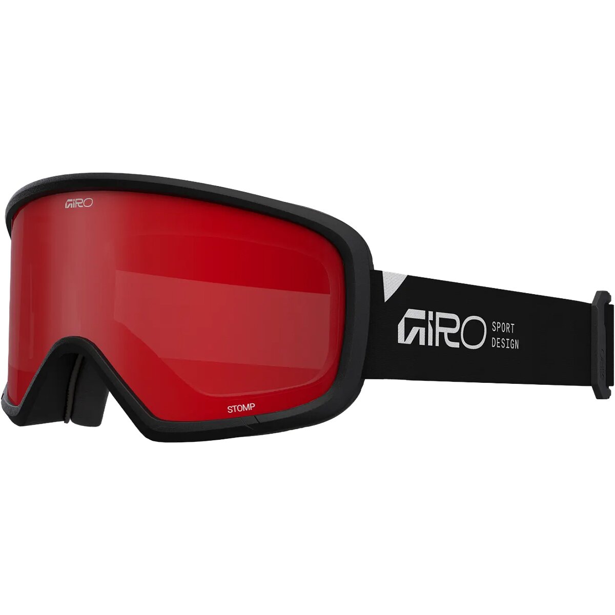Image of Giro Stomp Goggles - Kids' Black/Wordmark Scarlet, M