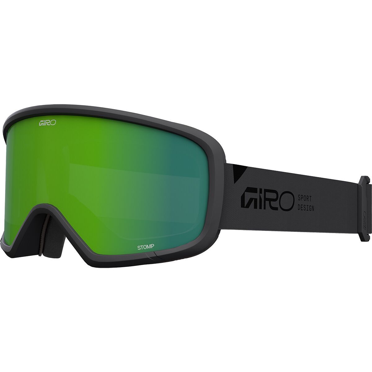 Image of Giro Stomp Goggles - Kids' Grey Wordmark Loden, M