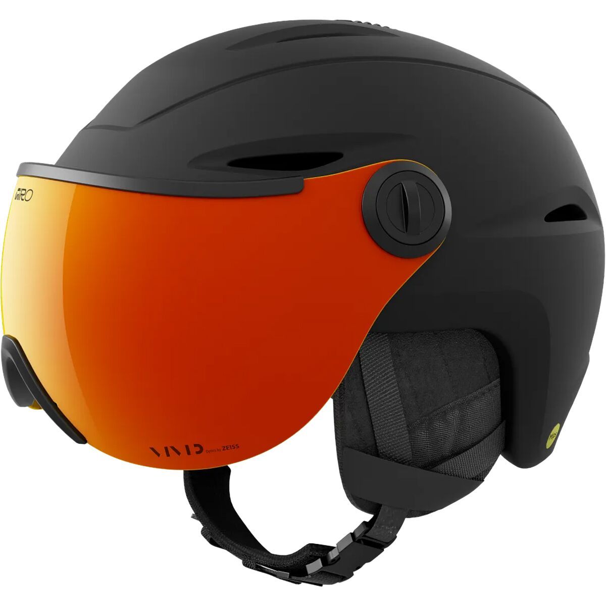 Image of Giro Vue MIPS VIVID Helmet Matte Black/Vivid Ember, S