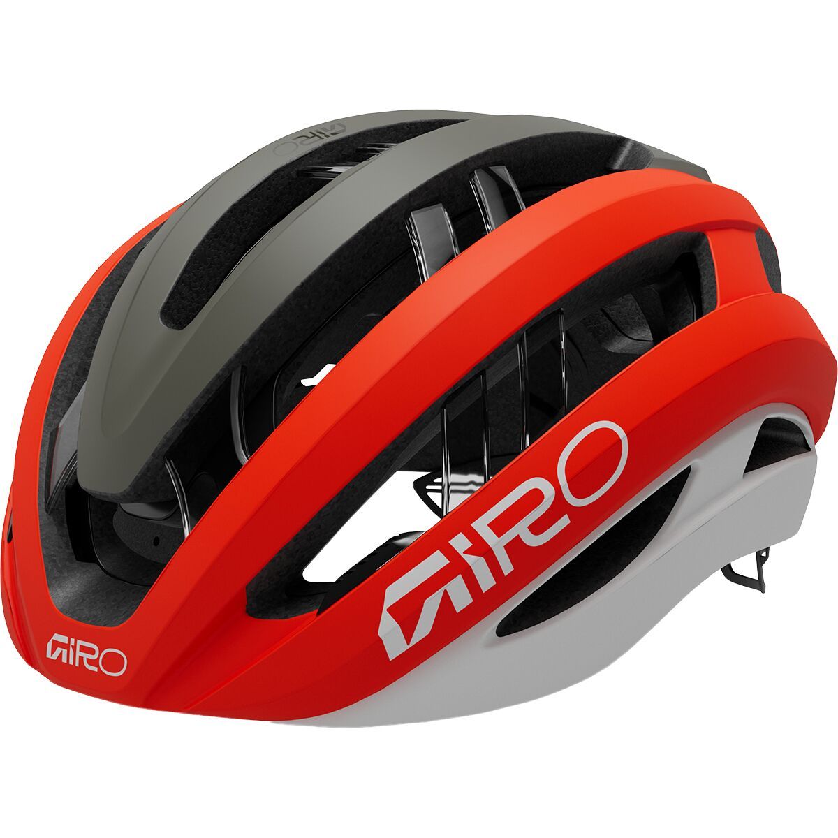 Image of Giro Aries Spherical Helmet Matte Flame Red, L