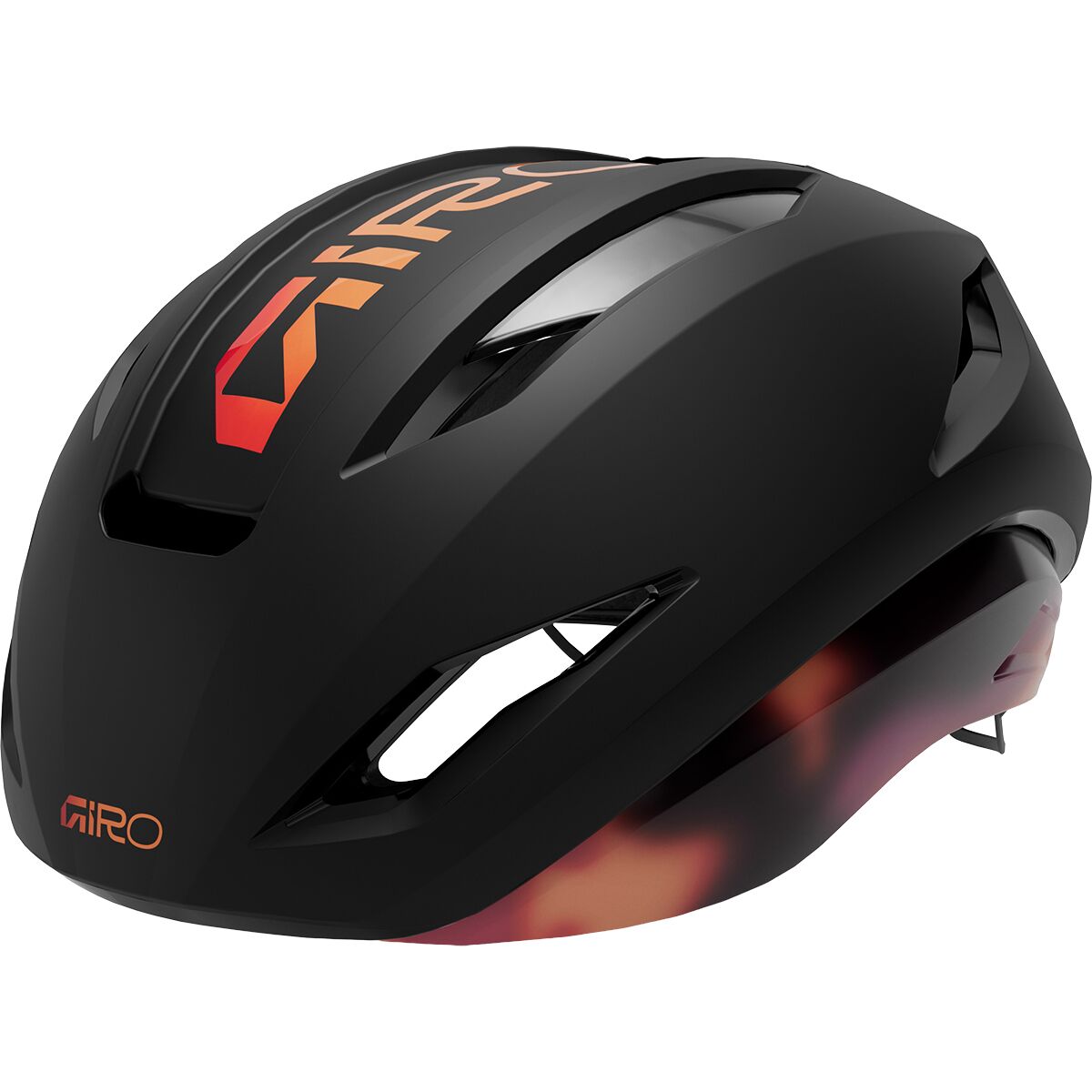 Image of Giro Eclipse Pro Spherical Mips Helmet Matte Black/Frequency Orange, M