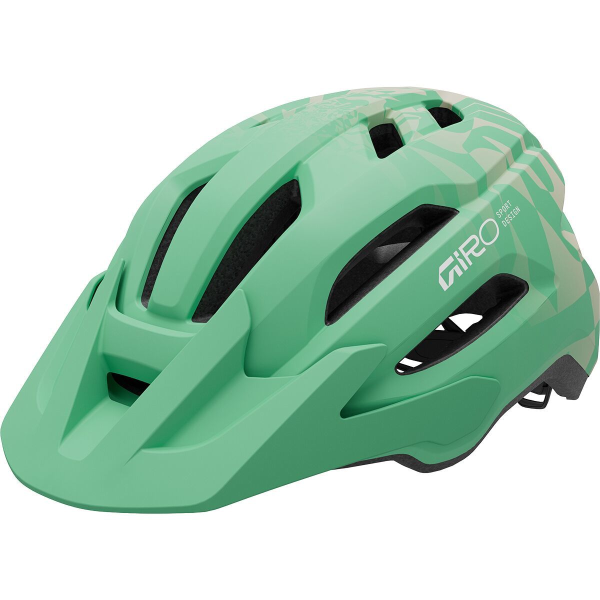 Image of Giro Fixture MIPS II - Kids' Matte Green Rush, One Size