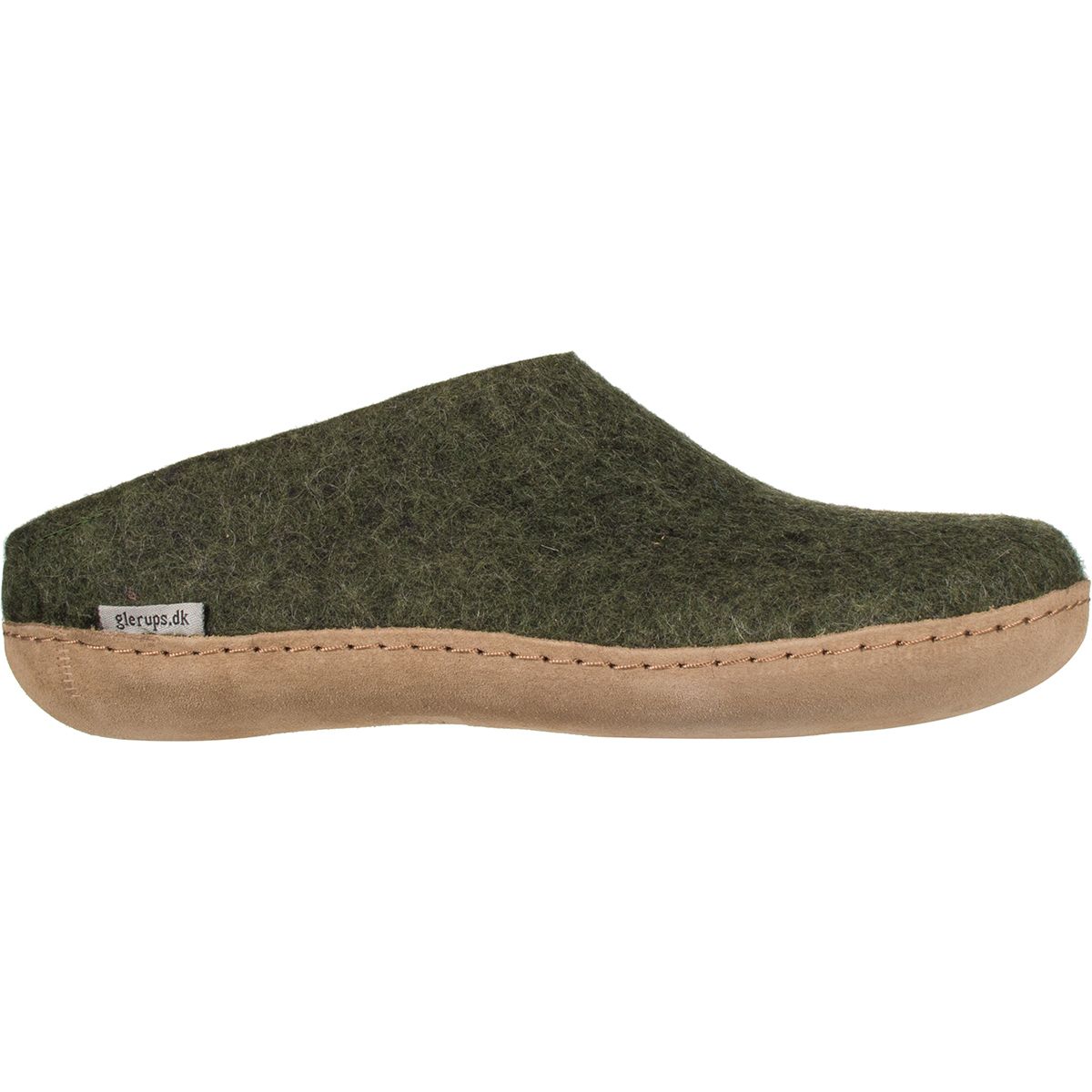 Image of Glerups The Slip-On Leather Slipper Forest, 47.0