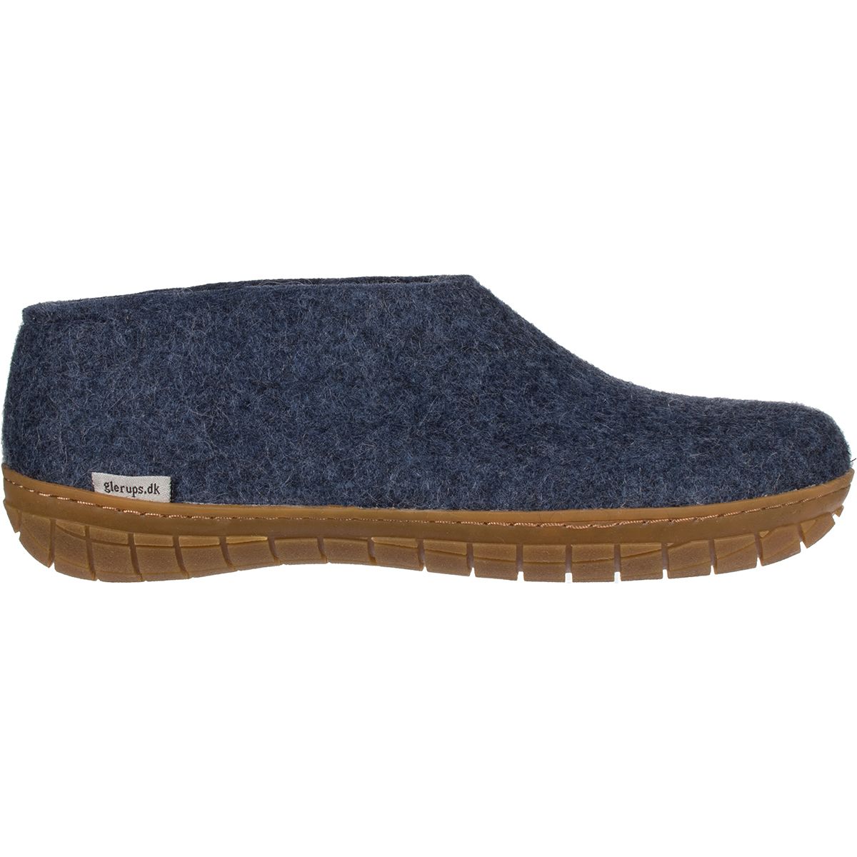 Image of Glerups The Shoe Rubber Slipper Denim/Tan, 37.0