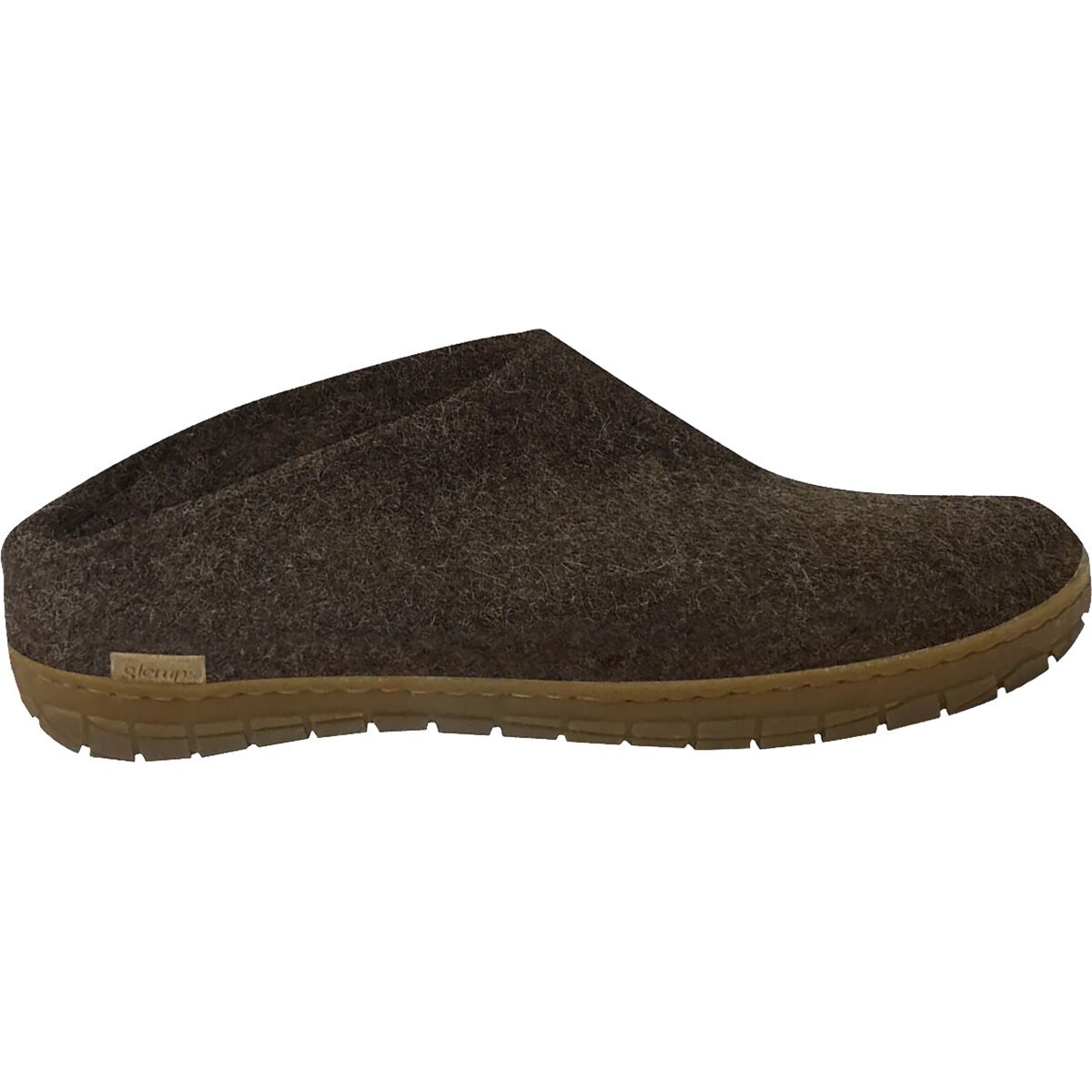Image of Glerups The Slip-On Rubber Slipper Brown/Honey Rubber, 44.0