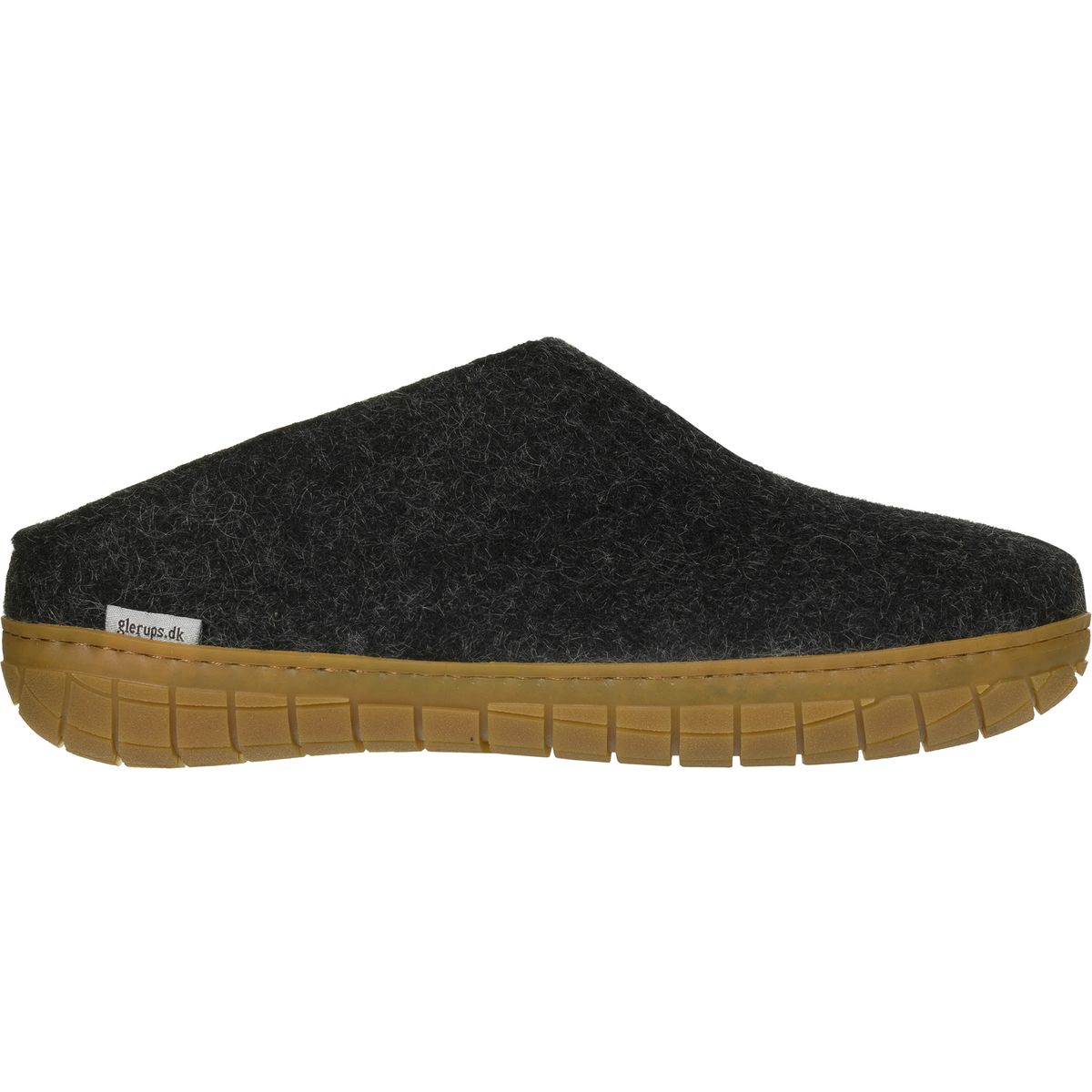 Image of Glerups The Slip-On Rubber Slipper Charcoal/Tan, 36.0