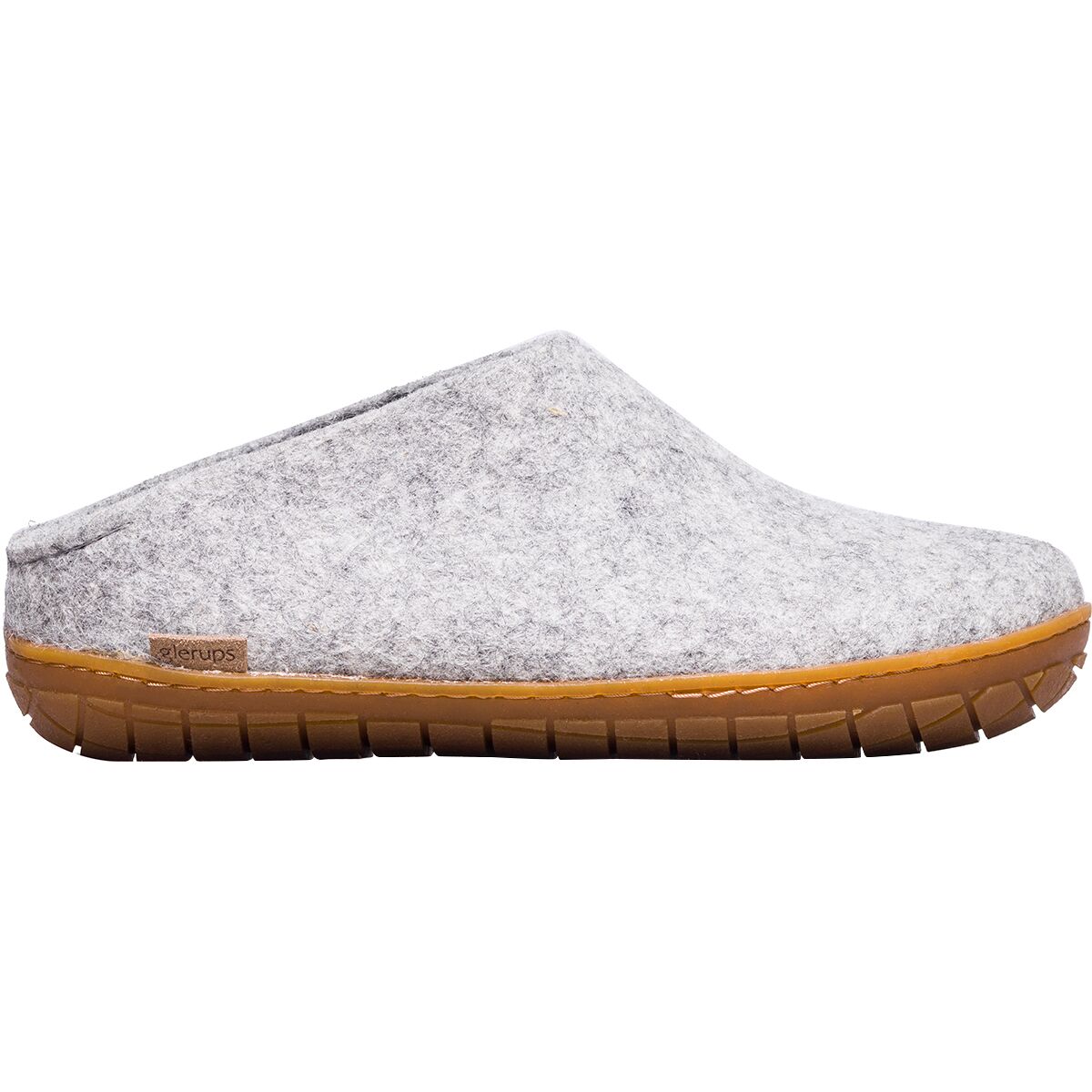 Glerups Glerups The Slip-On Rubber Slipper Grey/Tan, 42.0