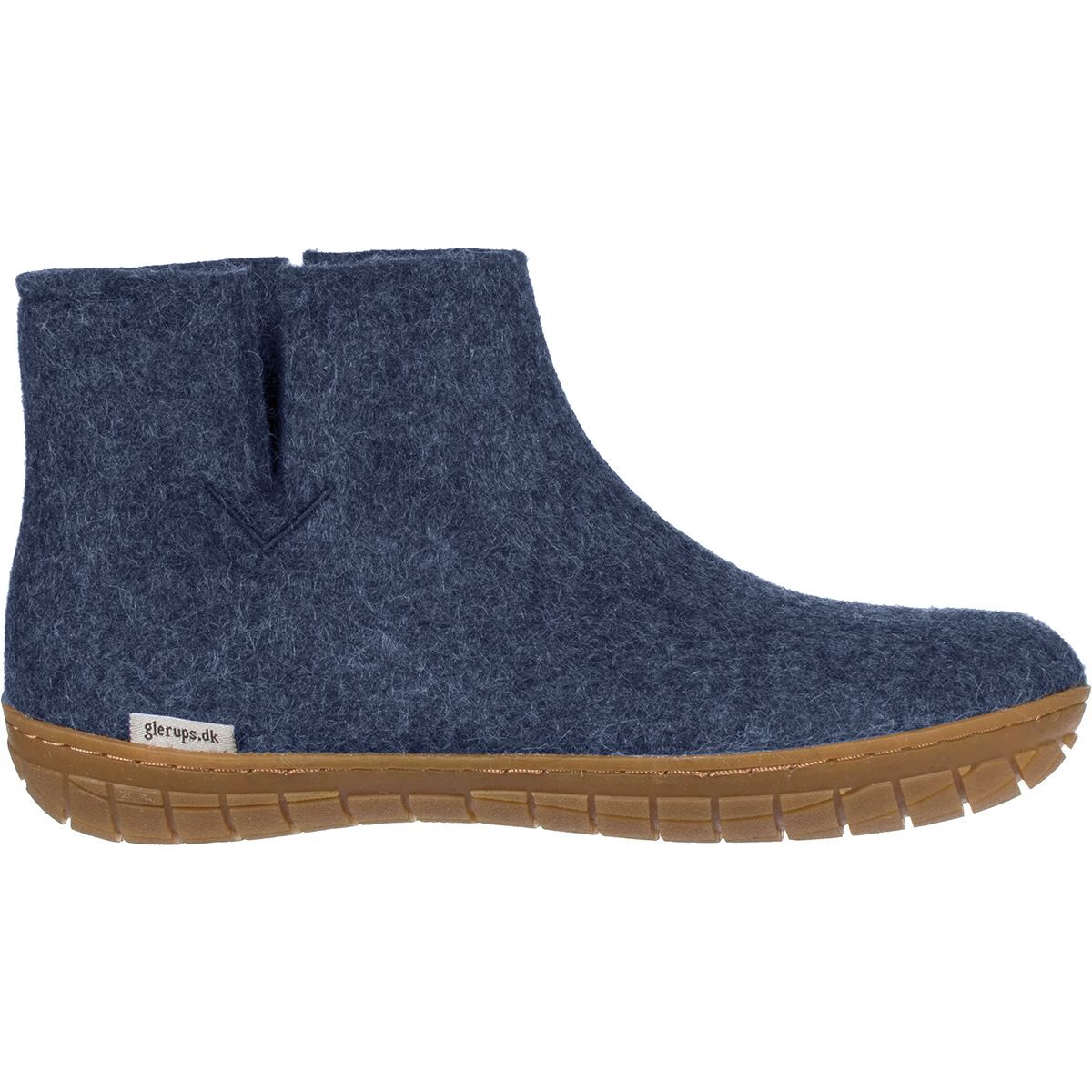 Image of Glerups The Boot Rubber Slipper Denim/Tan, 37.0