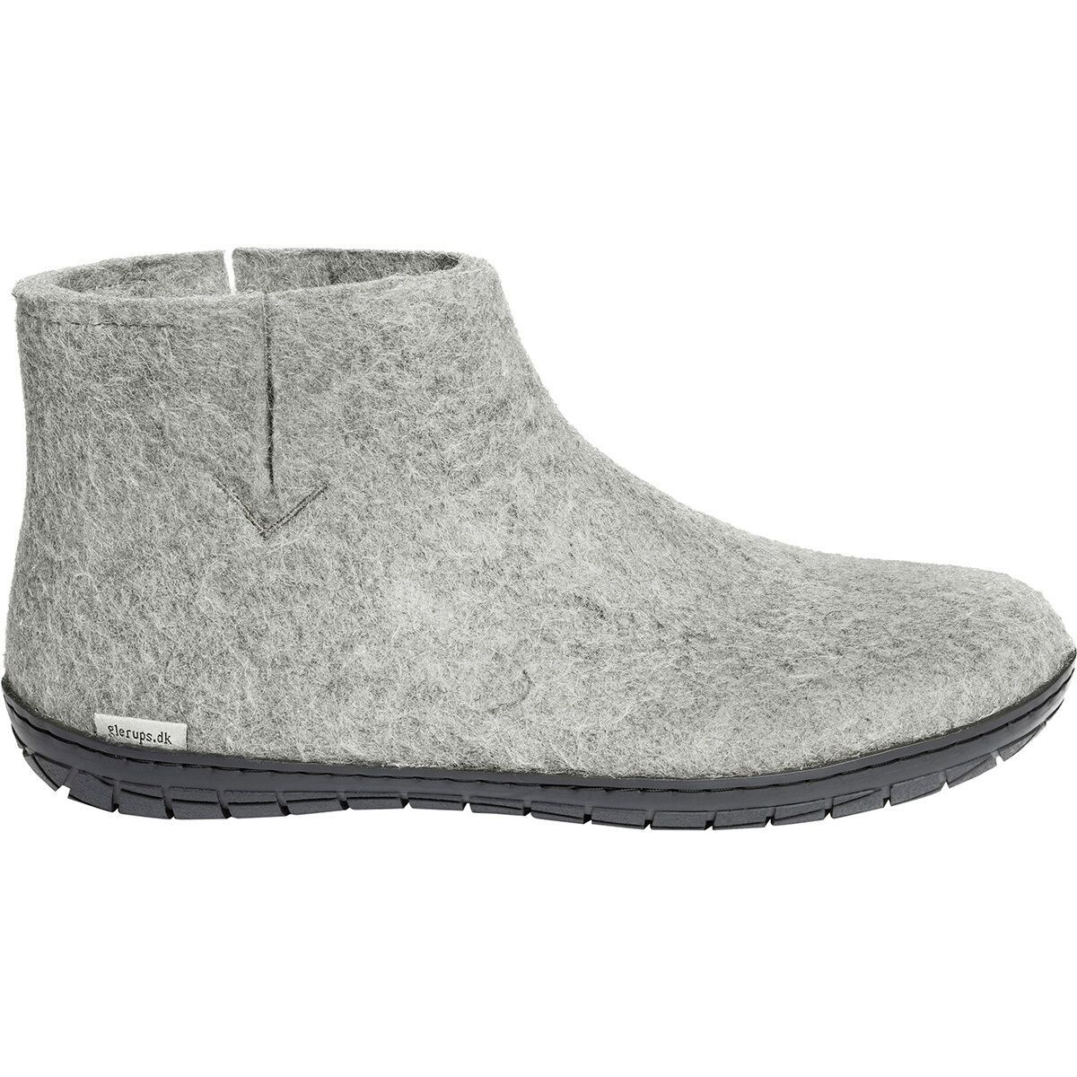 Glerups The Boot Rubber Slipper Grey/Black