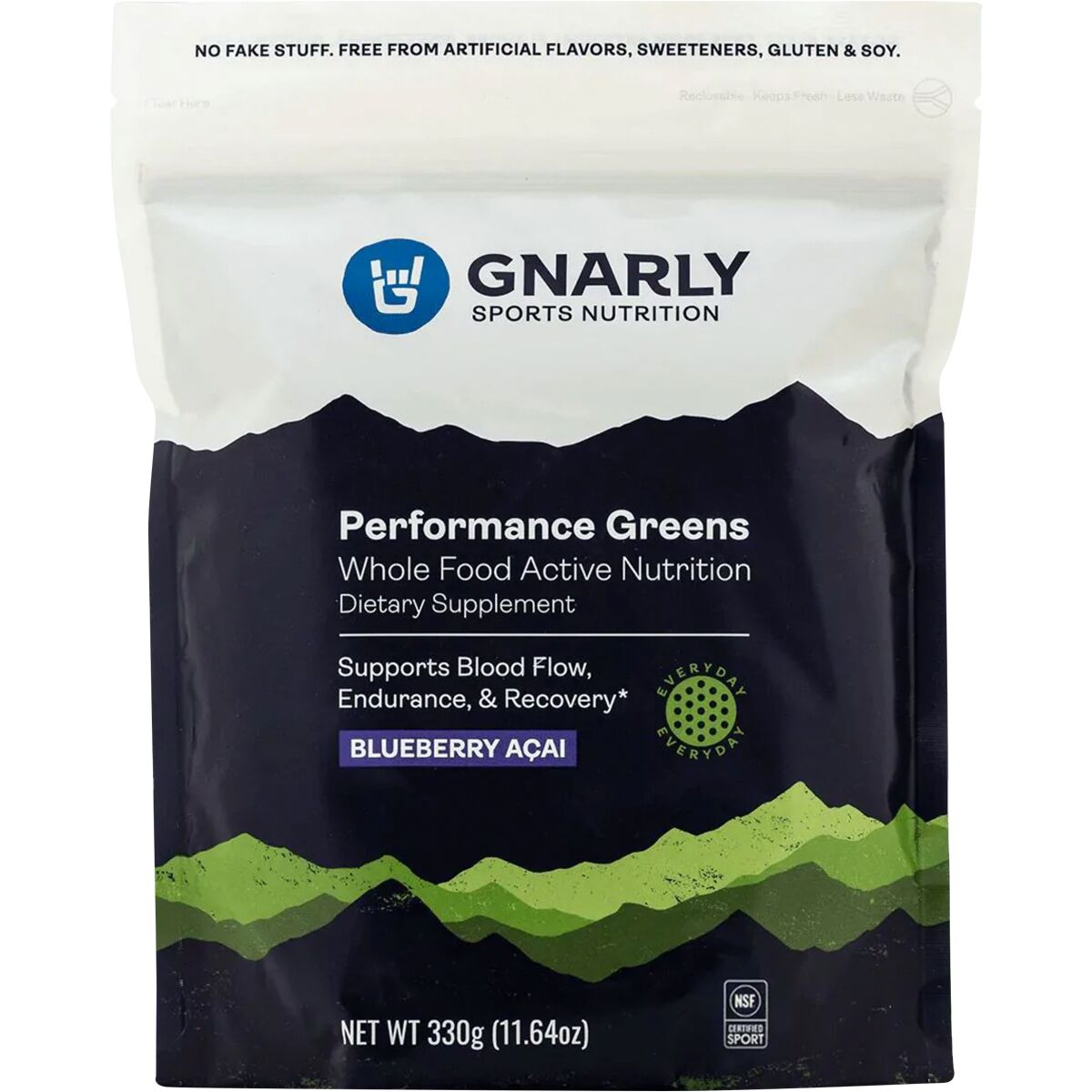 Gnarly Gnarly Performance Greens Blueberry Acai, 30 Servings