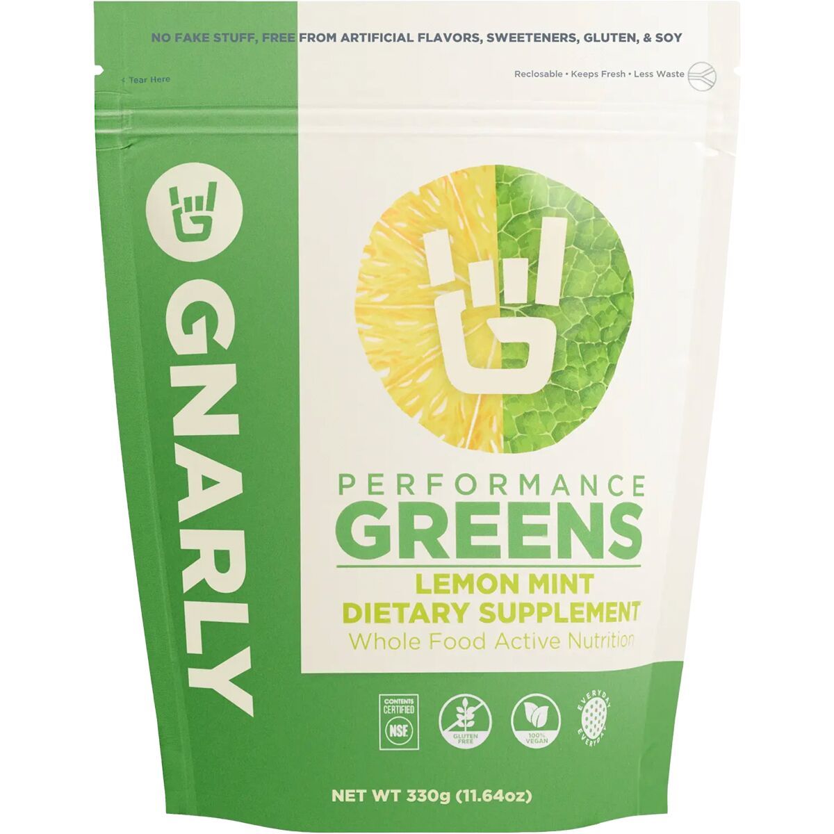 Image of Gnarly Performance Greens Lemon Mint, 30 Servings