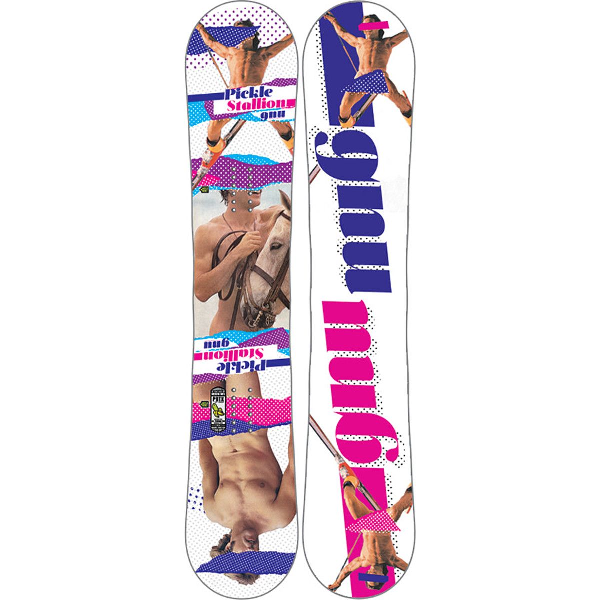 Gnu Pickle Stallion PBTX Snowboard - Snowboard