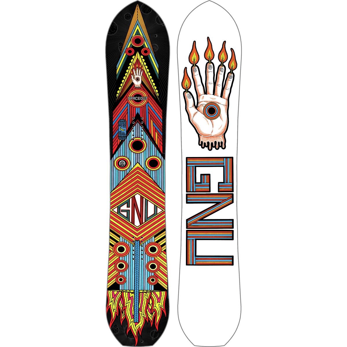 Gnu Forest Bailey Space Out DC2 BTX Snowboard - Snowboard