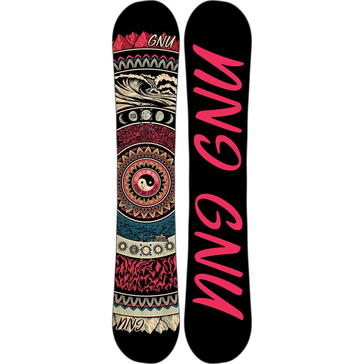 Gnu Asym Ladies Choice C2X Snowboard - Women's - Snowboard