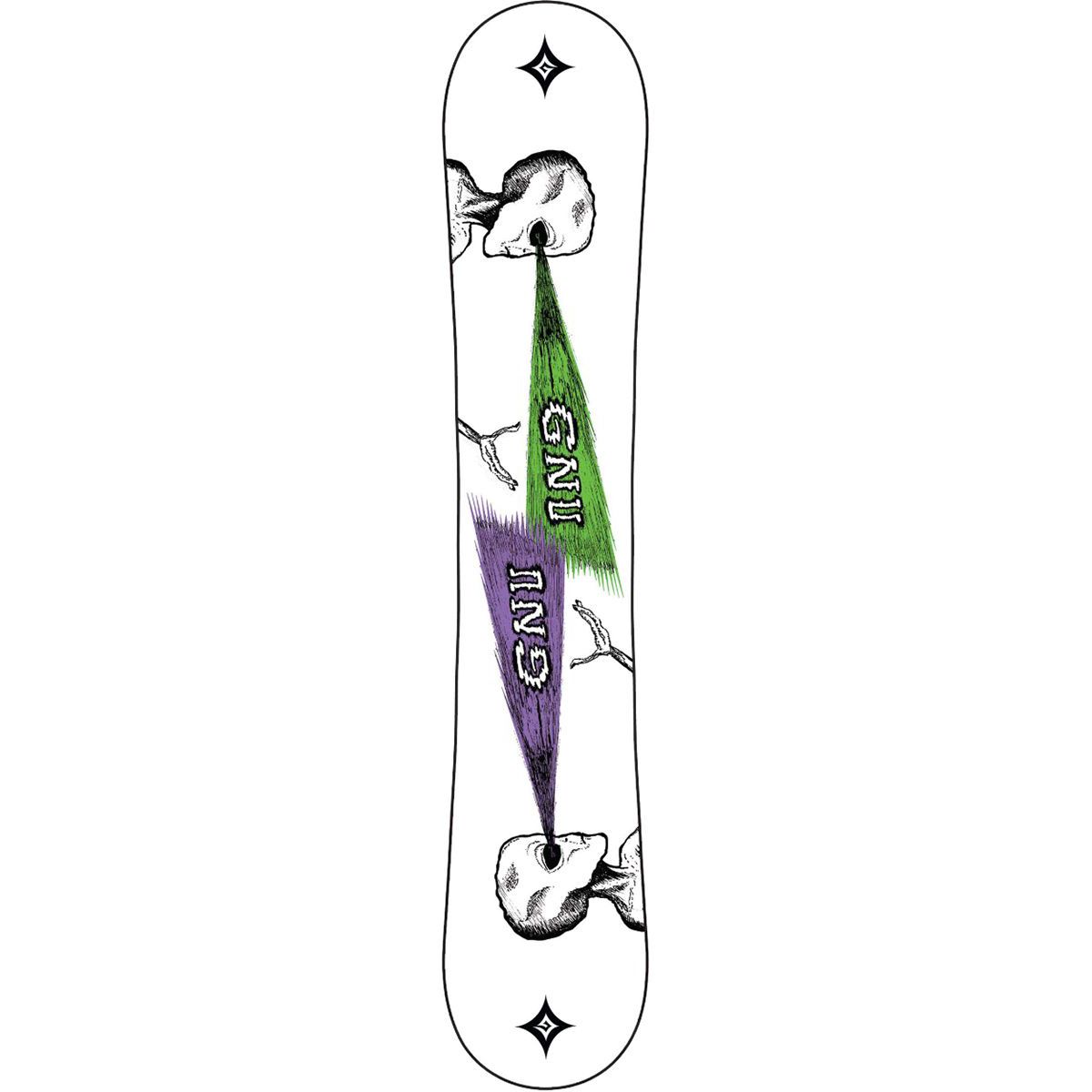 Gnu Finest Snowboard - Snowboard