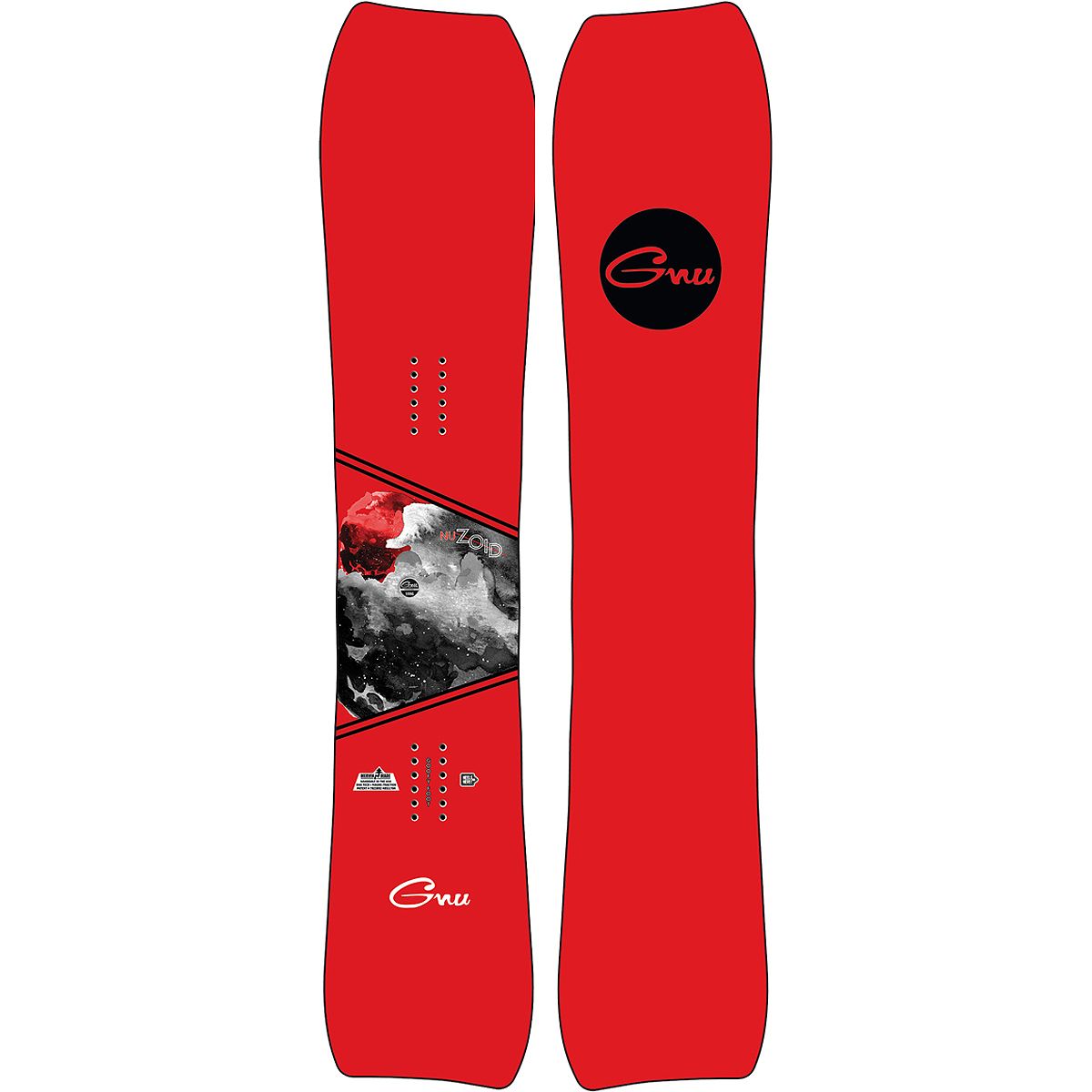 Gnu Nuzoid Snowboard - Snowboard