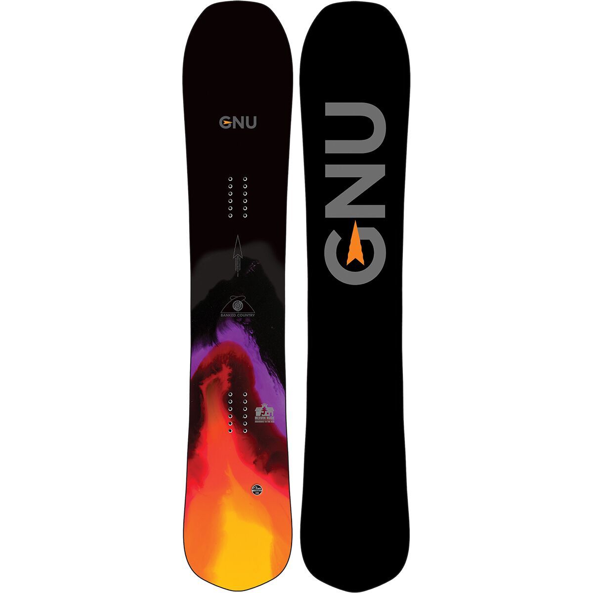 Gnu Banked Country Snowboard - 2023 - Snowboard