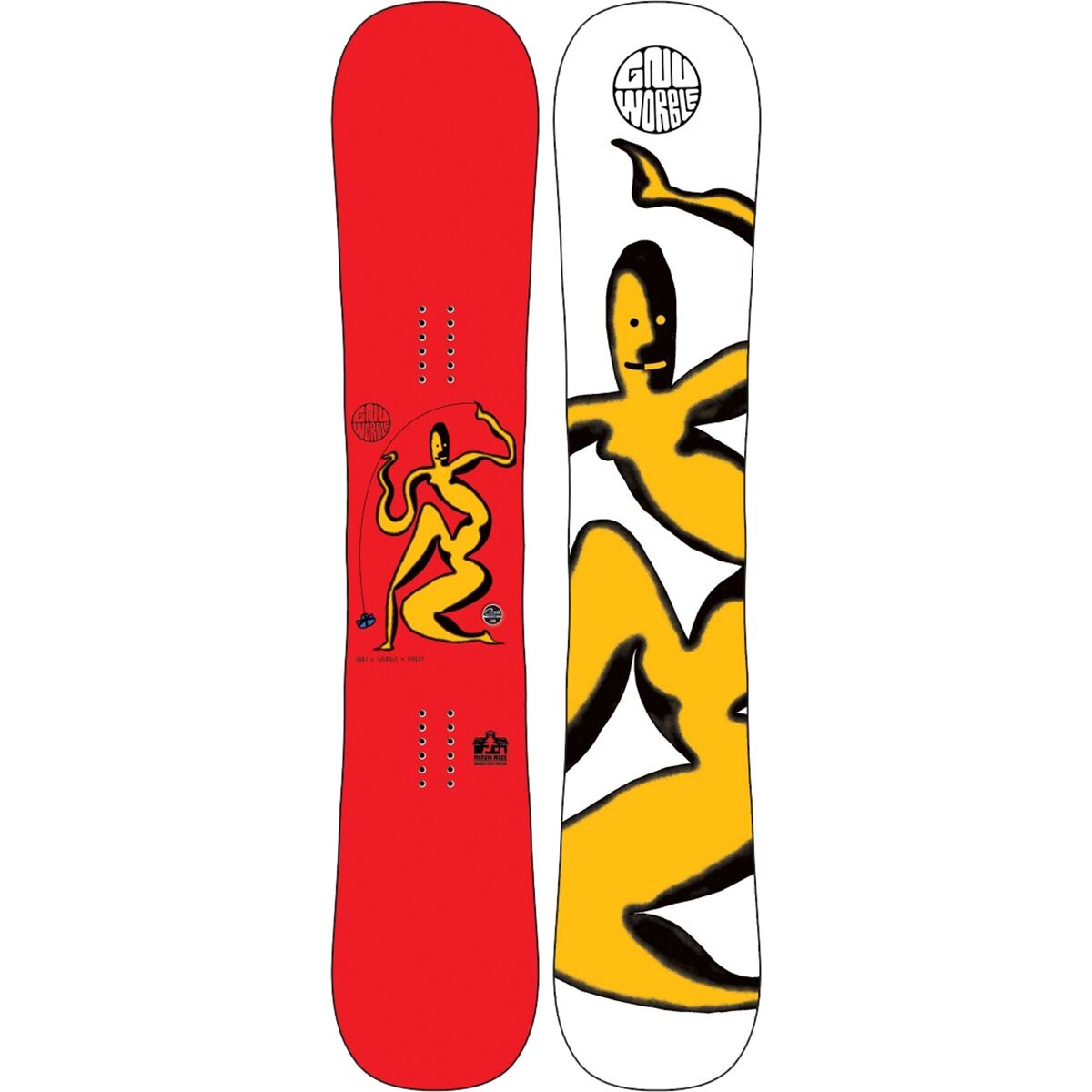 Gnu Headspace Worble Edition Ltd Release Snowboard - 2022