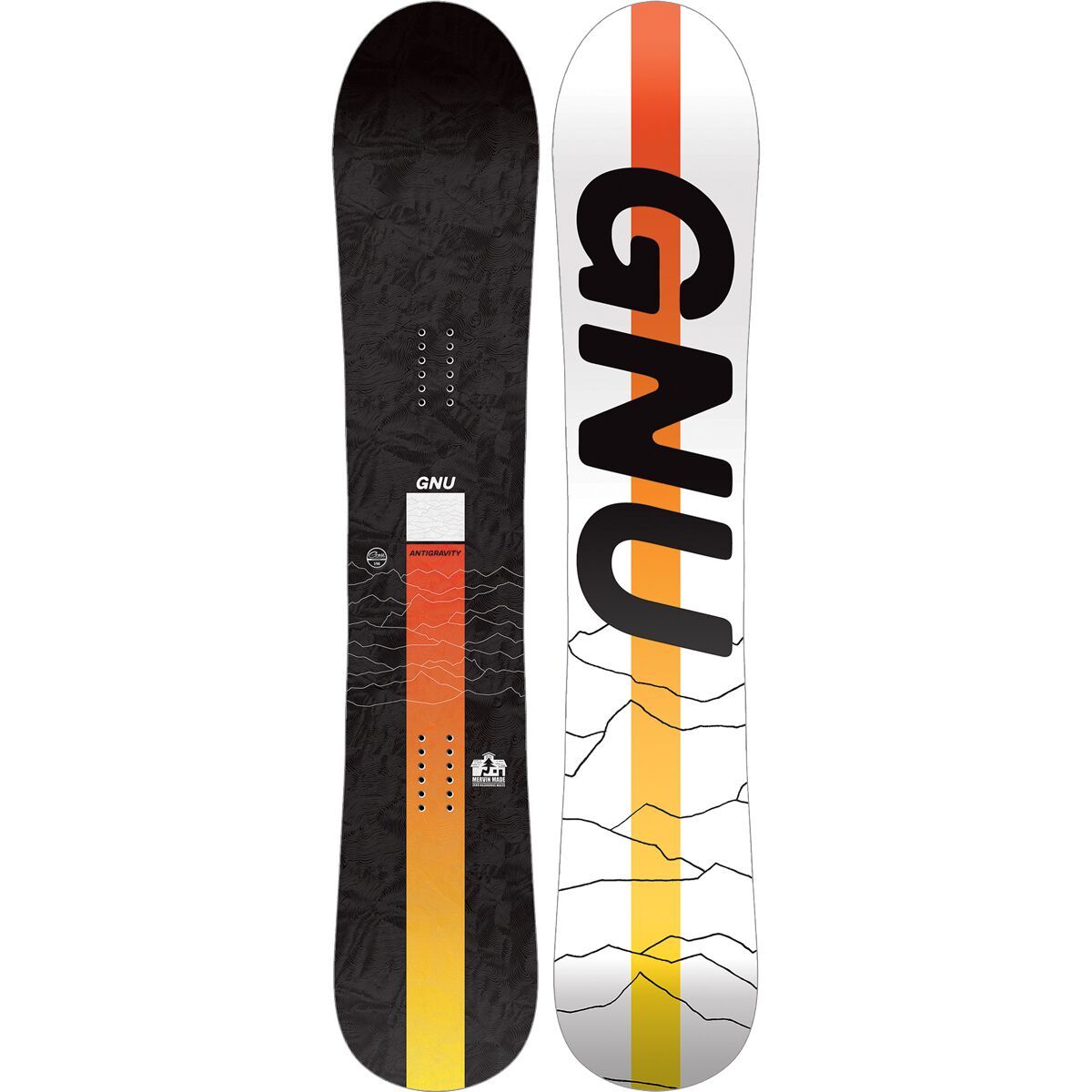 Gnu Antigravity Snowboard - 2024 One Color, 150cm