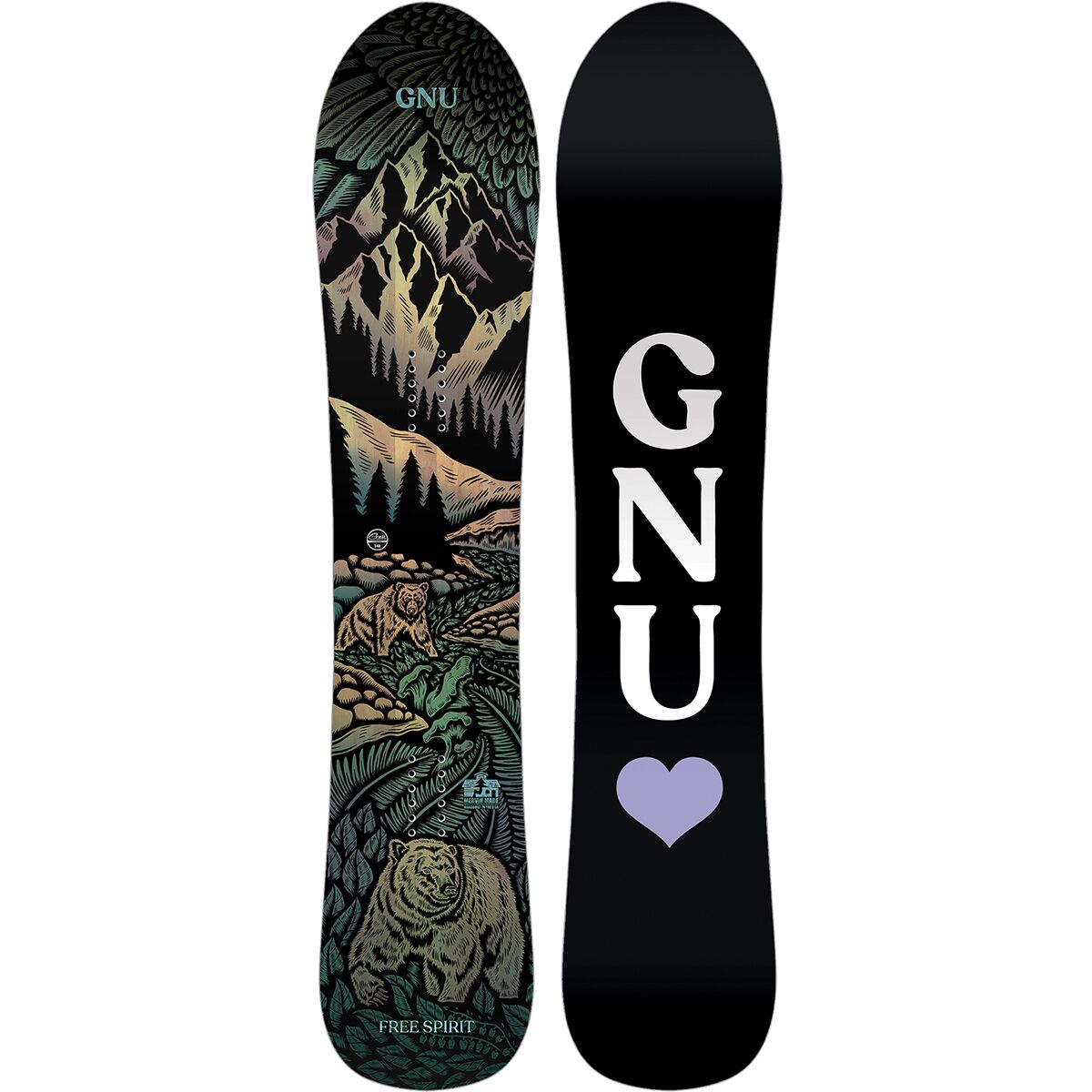 Gnu Free Spirit Snowboard - 2024 - Women's
