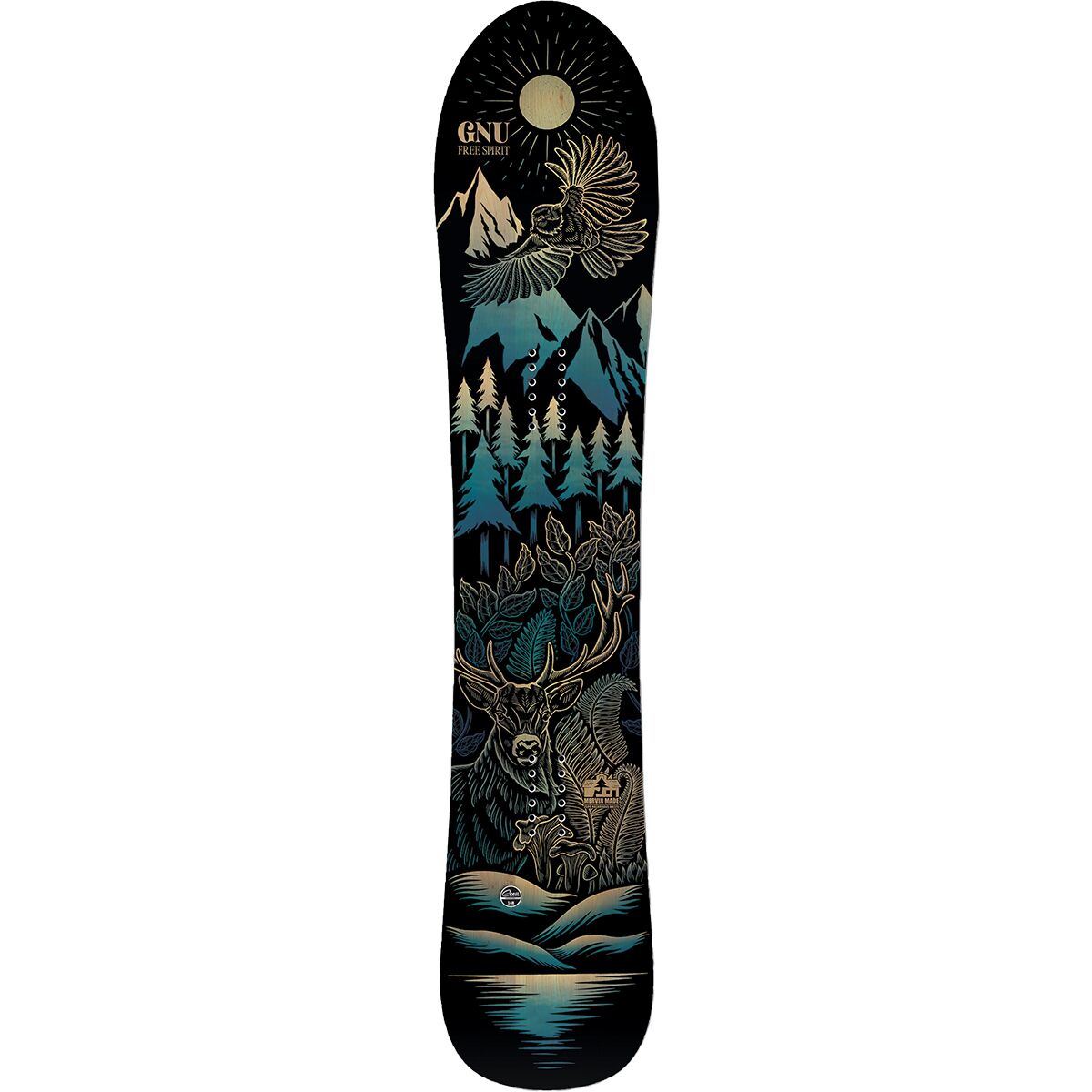 Gnu Free Spirit Snowboard - 2025 - Women's - Snowboard