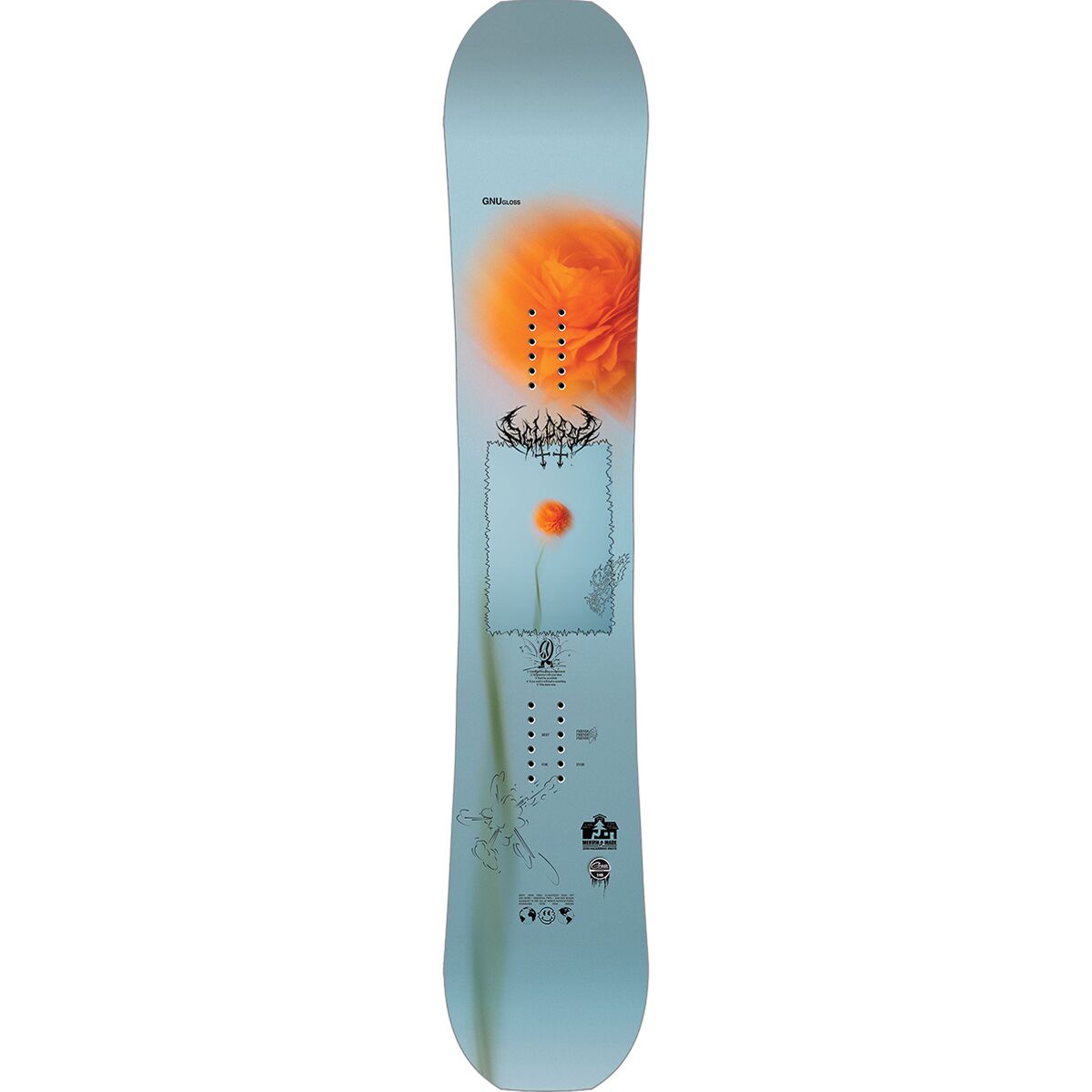 Gnu Gloss Snowboard - 2025 - Women's - Snowboard
