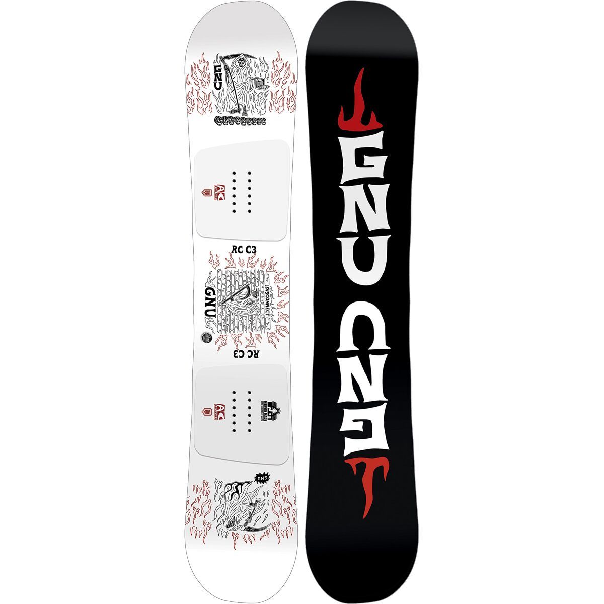 Gnu RC C3 Snowboard - 2025 One Color, 157.5cm