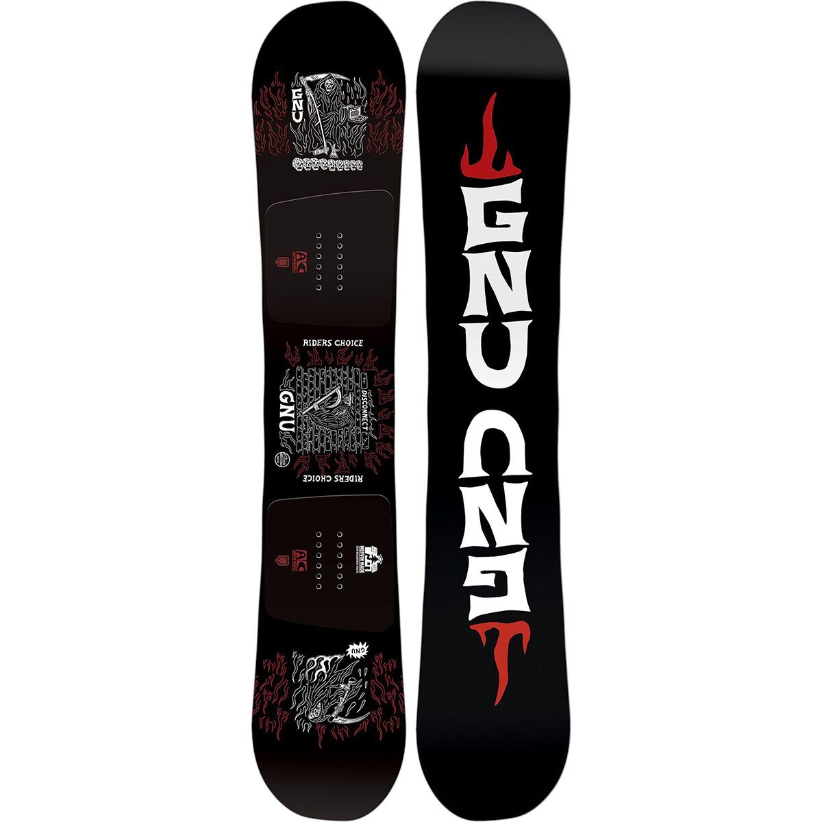Gnu Riders Choice Snowboard - 2025 One Color, 154.5cm