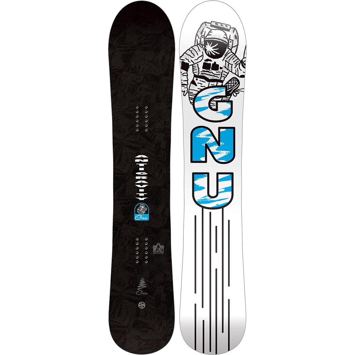 Image of Gnu Antigravity Snowboard - 2026 One Color, 162cm wide