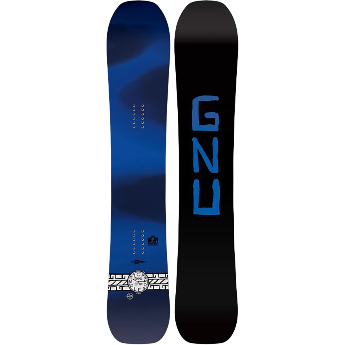 Image of Gnu Banked Country Snowboard - 2026 One Color, 163cm wide