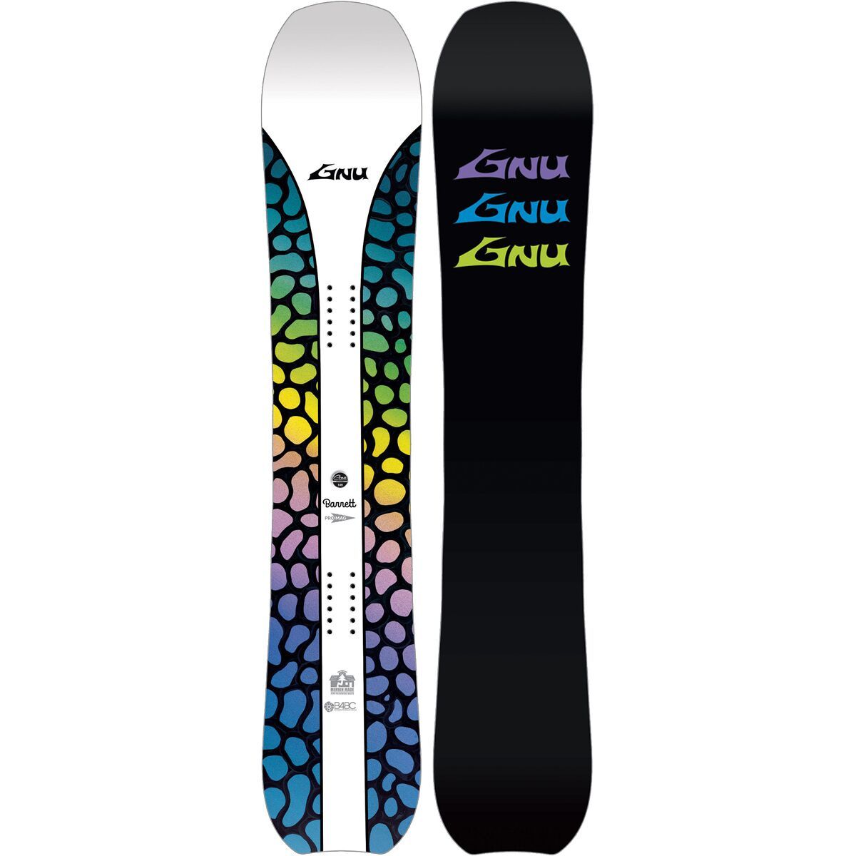 Image of Gnu Barrett Snowboard - 2026 - Women's One Color, 155cm