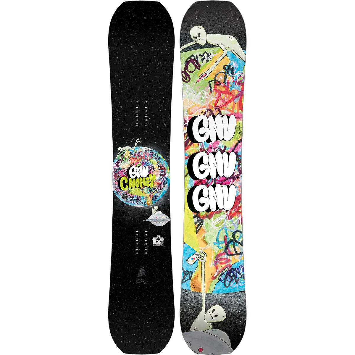 Image of Gnu C Money Snowboard - 2026 One Color, 159cm
