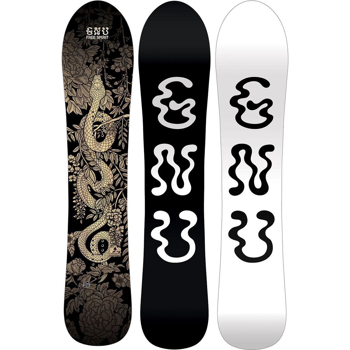 Image of Gnu Free Spirit Snowboard - 2026 - Women's One Color, 153cm