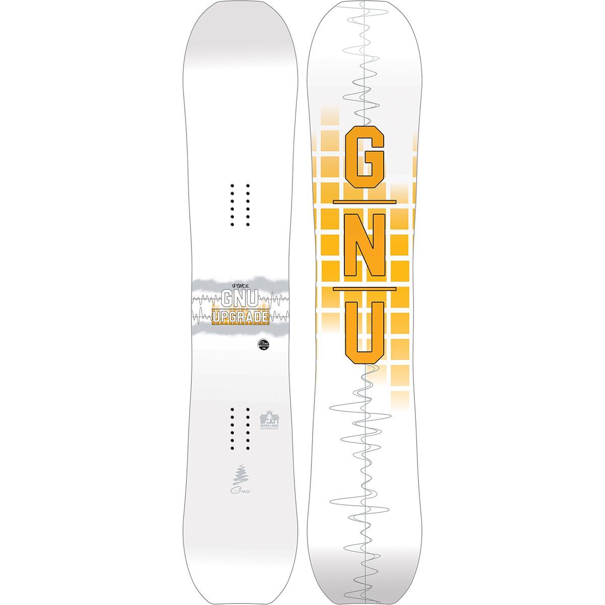 Image of Gnu Upgrade Snowboard - 2026 One Color, 157cm wide