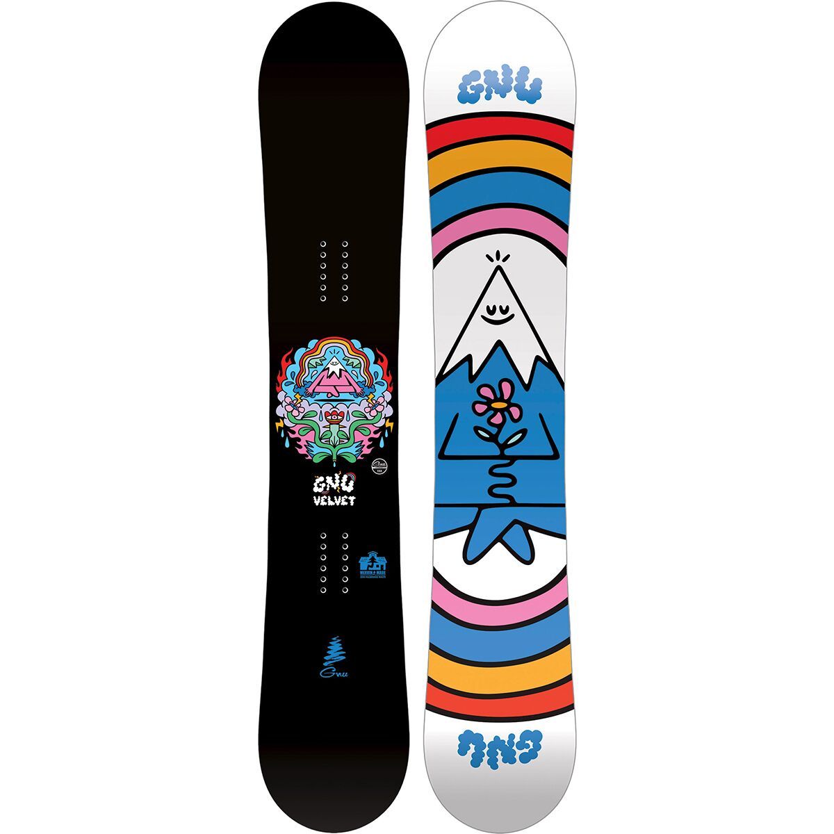 Image of Gnu Velvet Snowboard - 2026 - Women's One Color, 143cm
