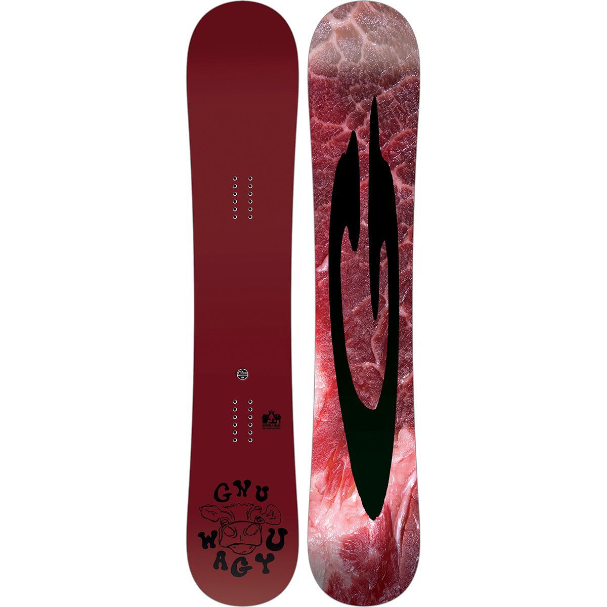 Image of Gnu Wagyu Snowboard - 2026 One Color, 155cm
