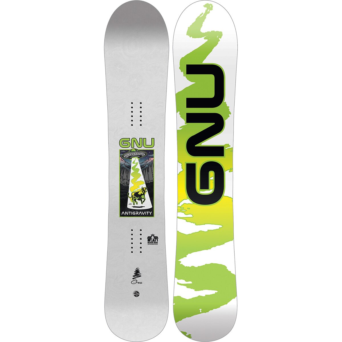 Image of Gnu Antigravity Snowboard - 2027 One Color, 153cm