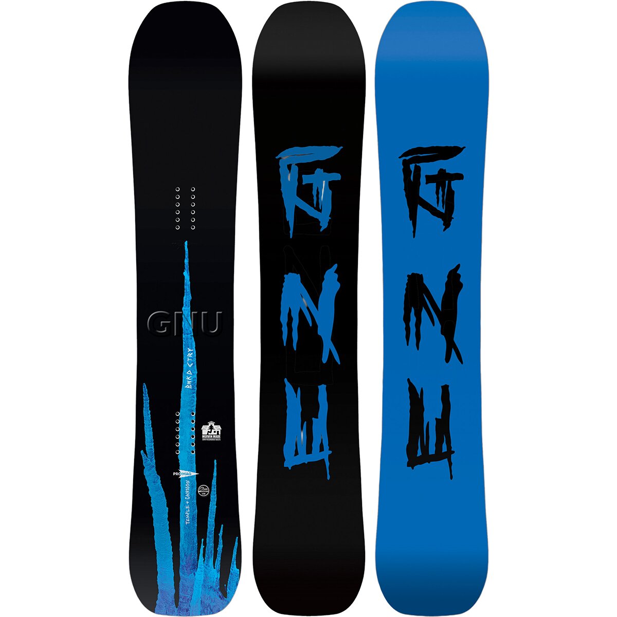 Image of Gnu Banked Country Snowboard - 2027 One Color, 159cm