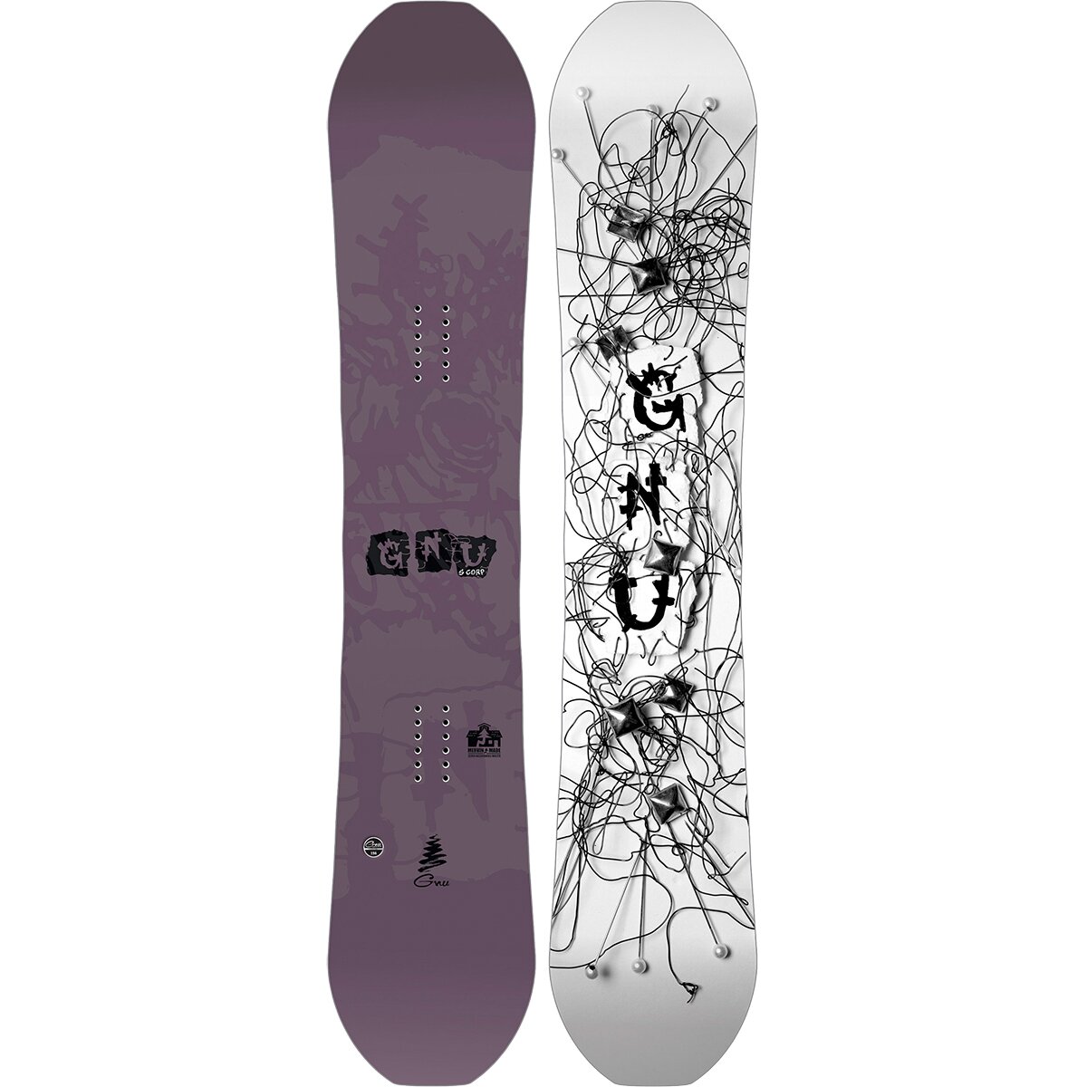 Image of Gnu Scorp Snowboard - 2027 One Color, 144cm