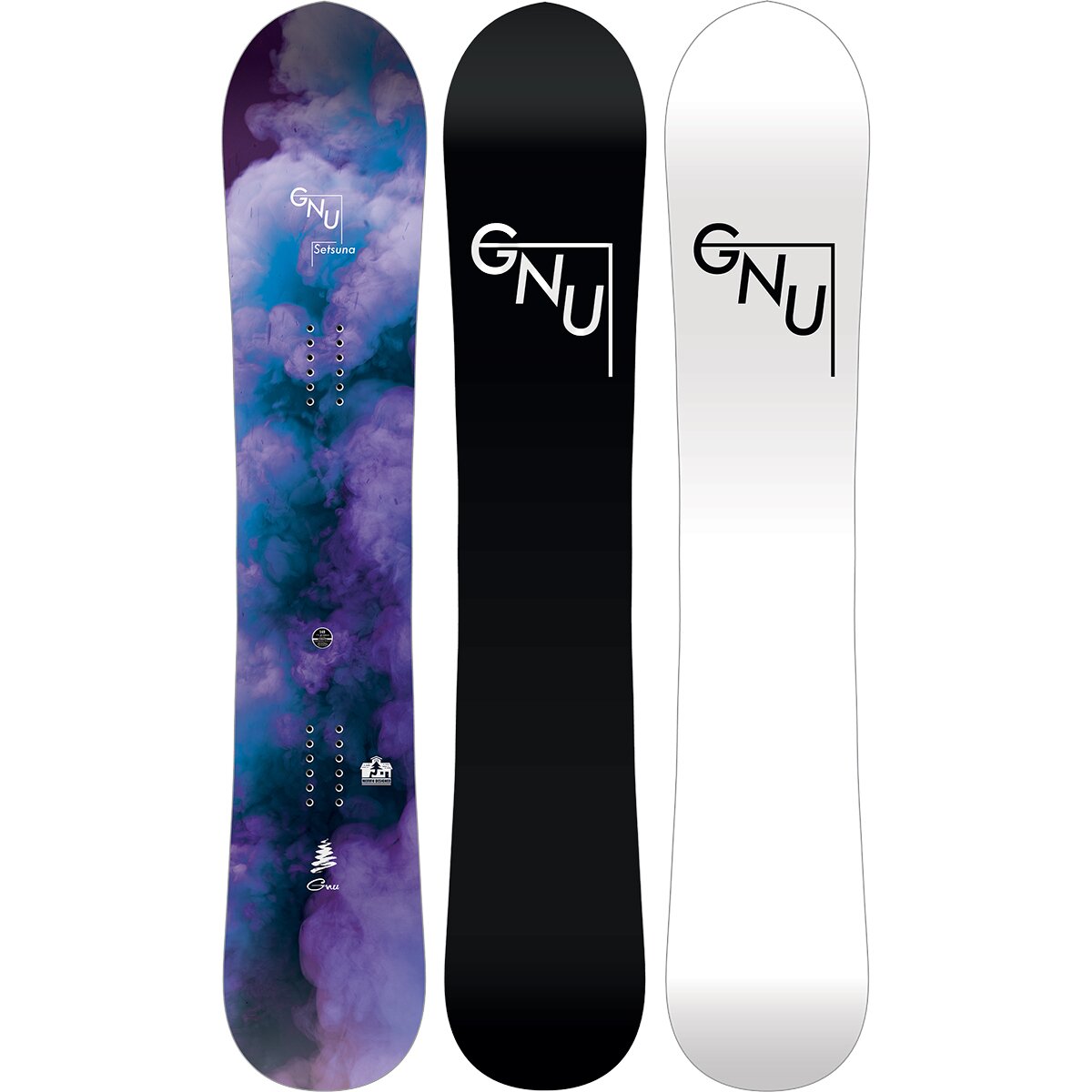 Image of Gnu Setsuna Snowboard - 2027 - Women's One Color, 143cm