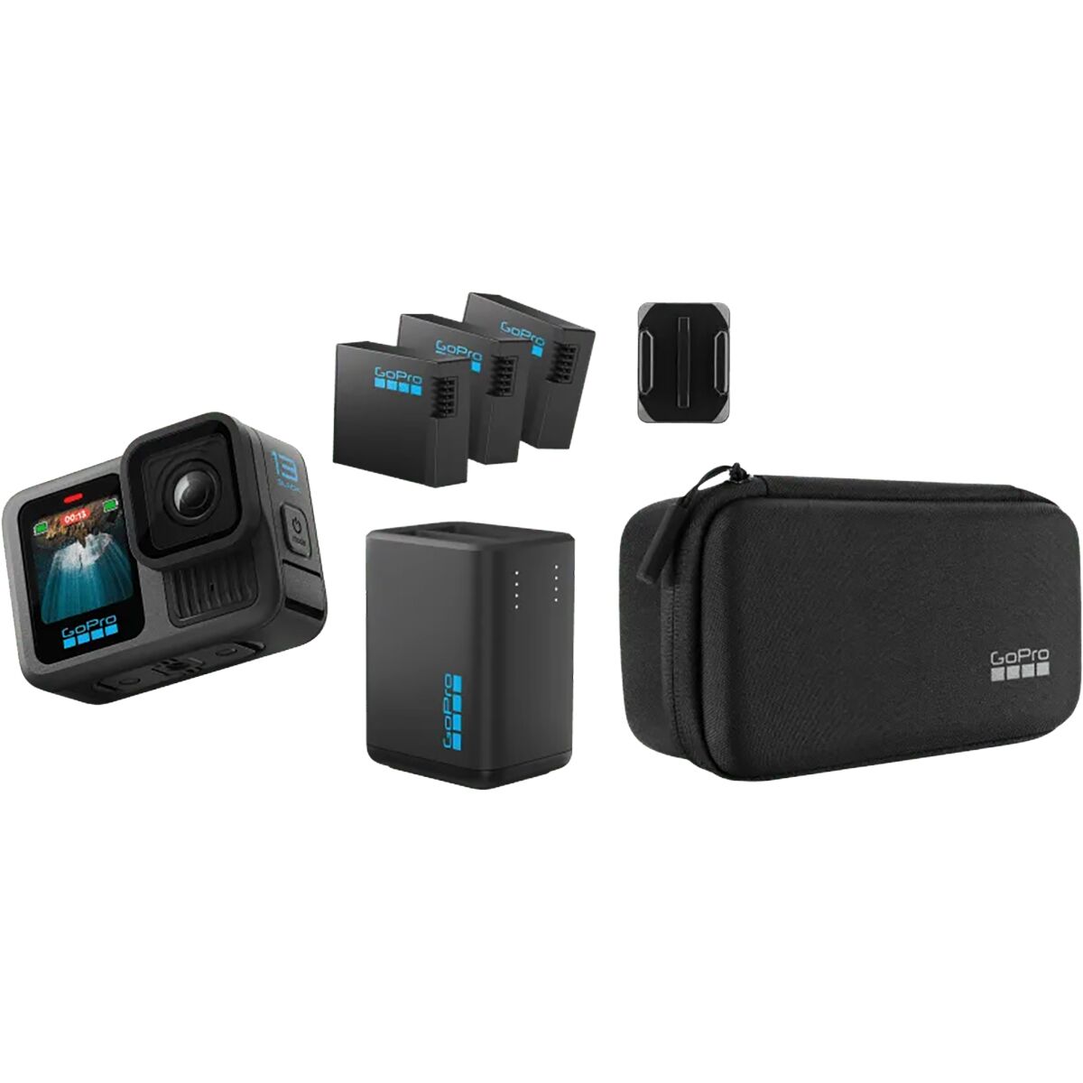 Image of GoPro HERO13 Black Camera - Extended Power Bundle One Color, One Size
