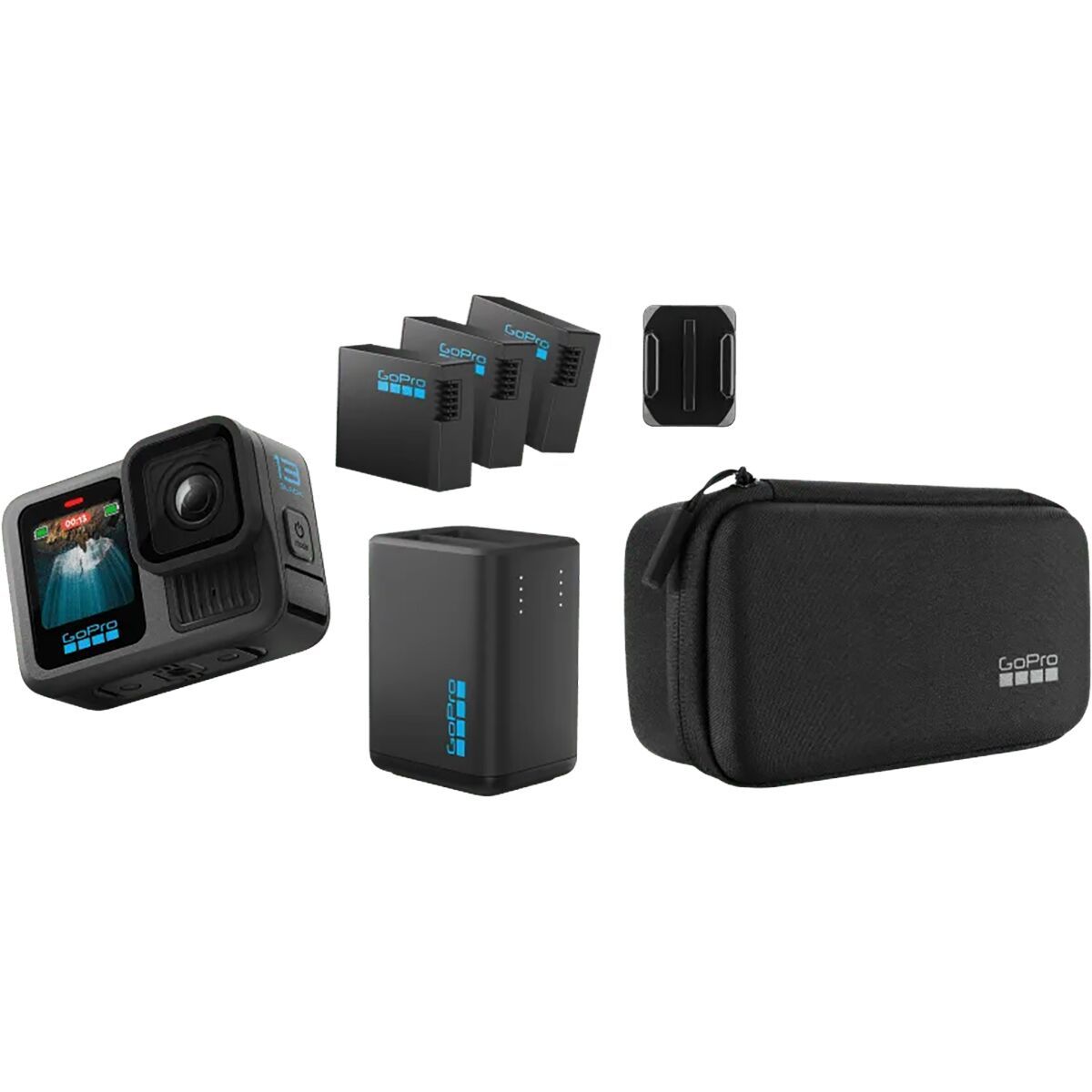 Image of GoPro HERO13 Black Camera - Extended Power Bundle One Color, One Size