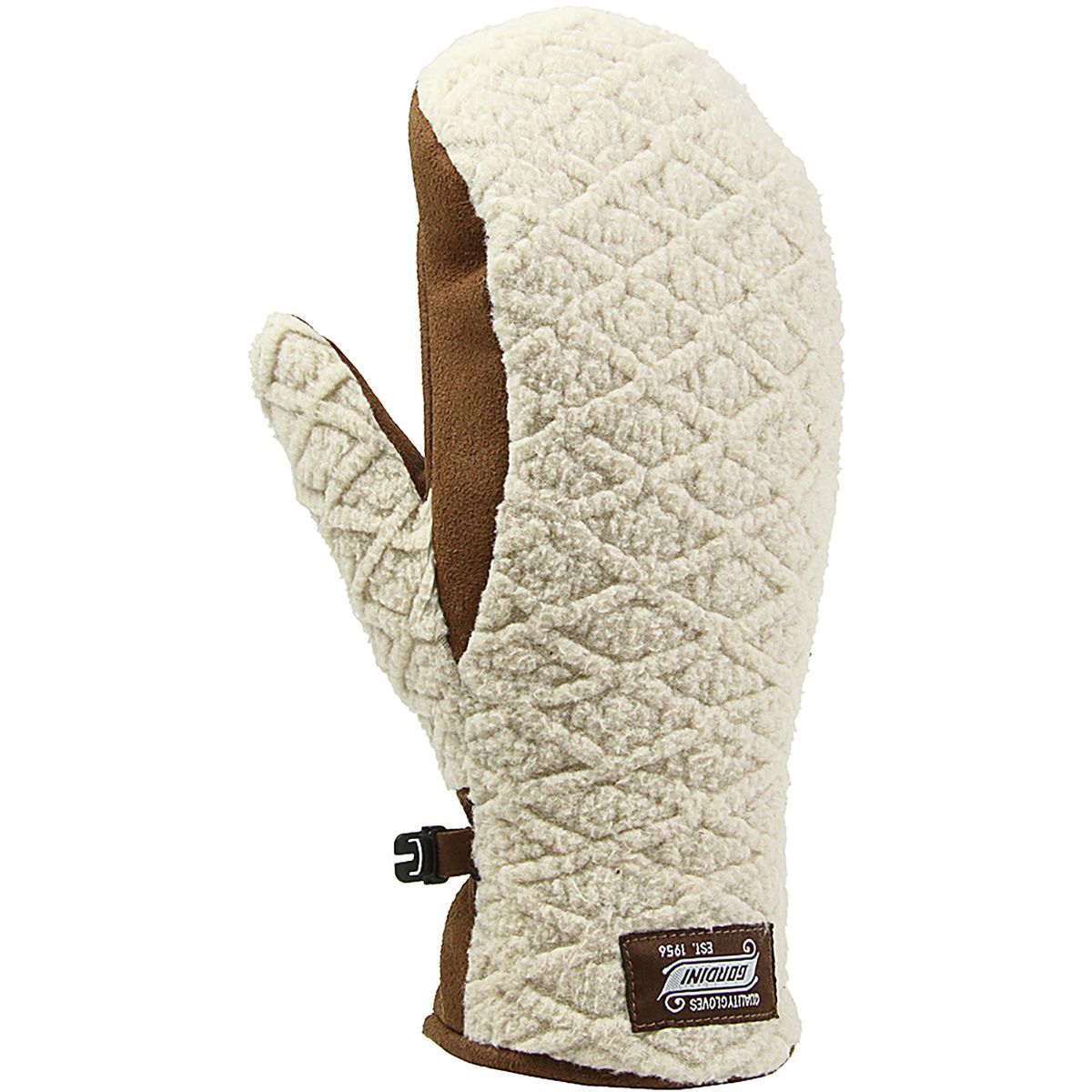 Gordini Argyle Mitten - Women's Oatmeal, M